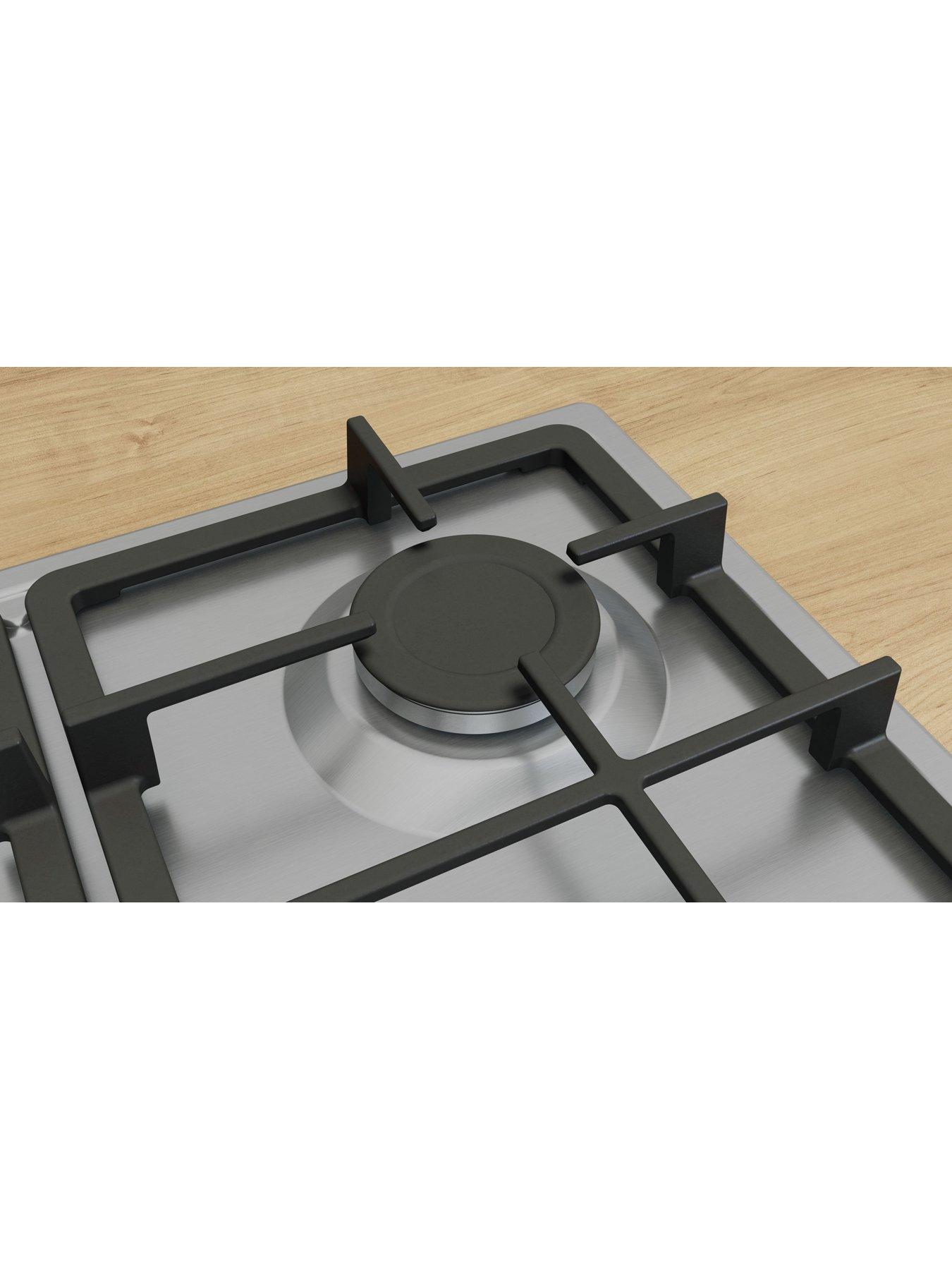 Image 4 of 7 of Bosch Series 4 PGP6B5K90 60cm Intergrated Gas Hob - Stainless Steel