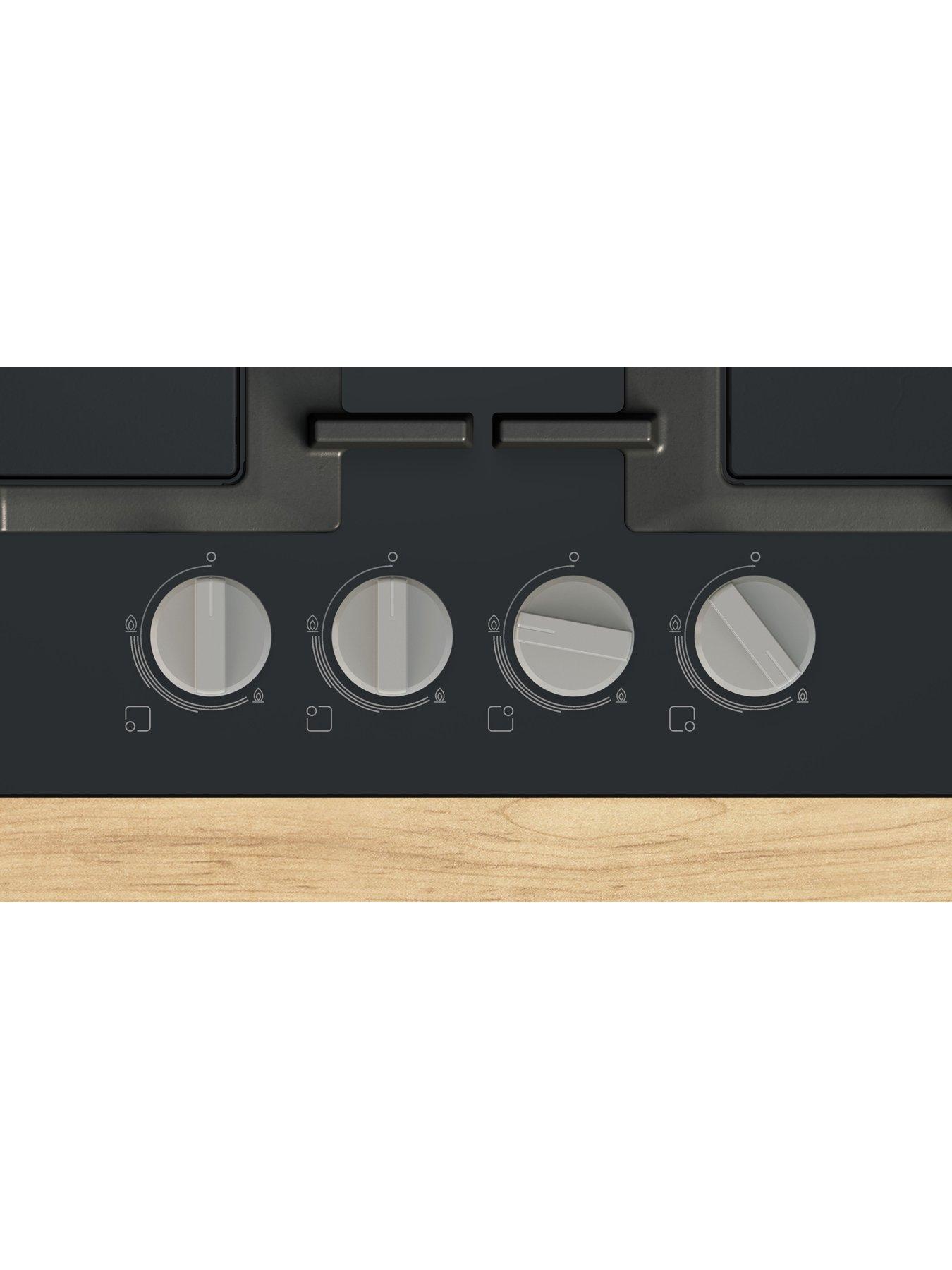 Image 4 of 7 of Bosch Series 4 PNP6B6K40 60cm Intergrated Gas Hob - Black