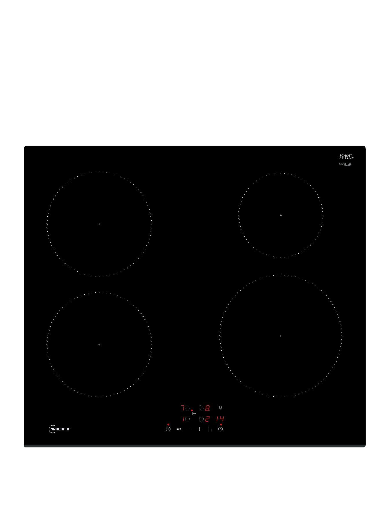 undefined N30 T36FBE1L0 60cm Electric Induction Hob - Black