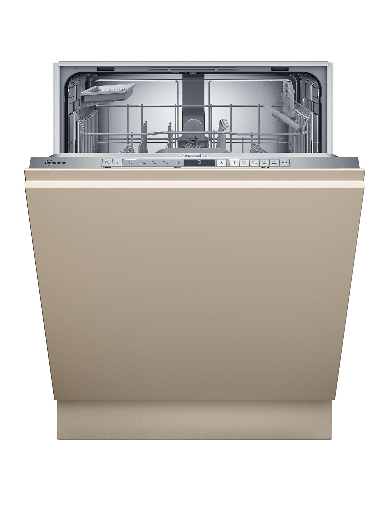 undefined S153HTX02G, 60cm Built-in Dishwasher, 6 programmes,  5 options, InfoLight, 46dB, 9L, 3/6/9 time delay, 13 place settings, Polinox