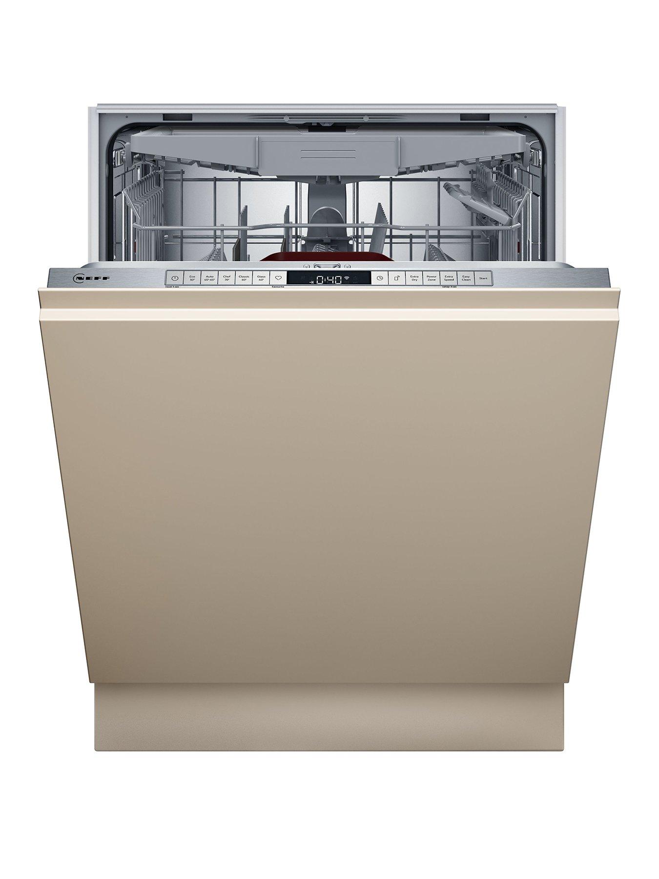 undefined S155HVX00G, 60cm Built-In Diswhashers, 6 programmes, Flex II baskets, Flex Cutlery Drawer, 5 options, InfoLight, 46dB, 9L, 14 place settings, Polinox