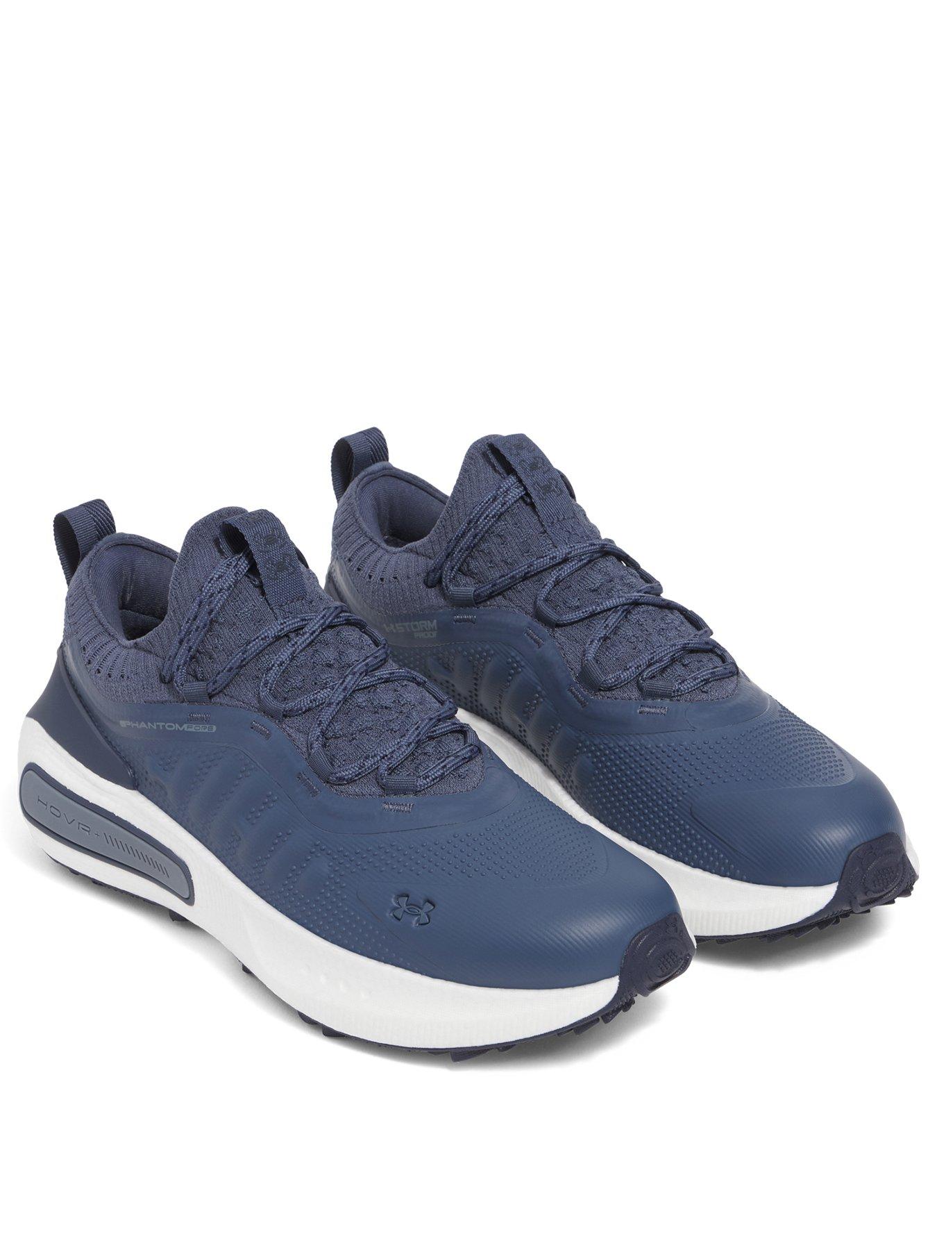 Image 2 of 6 of UNDER ARMOUR Mens Golf Phantom Fore Trainers - Grey