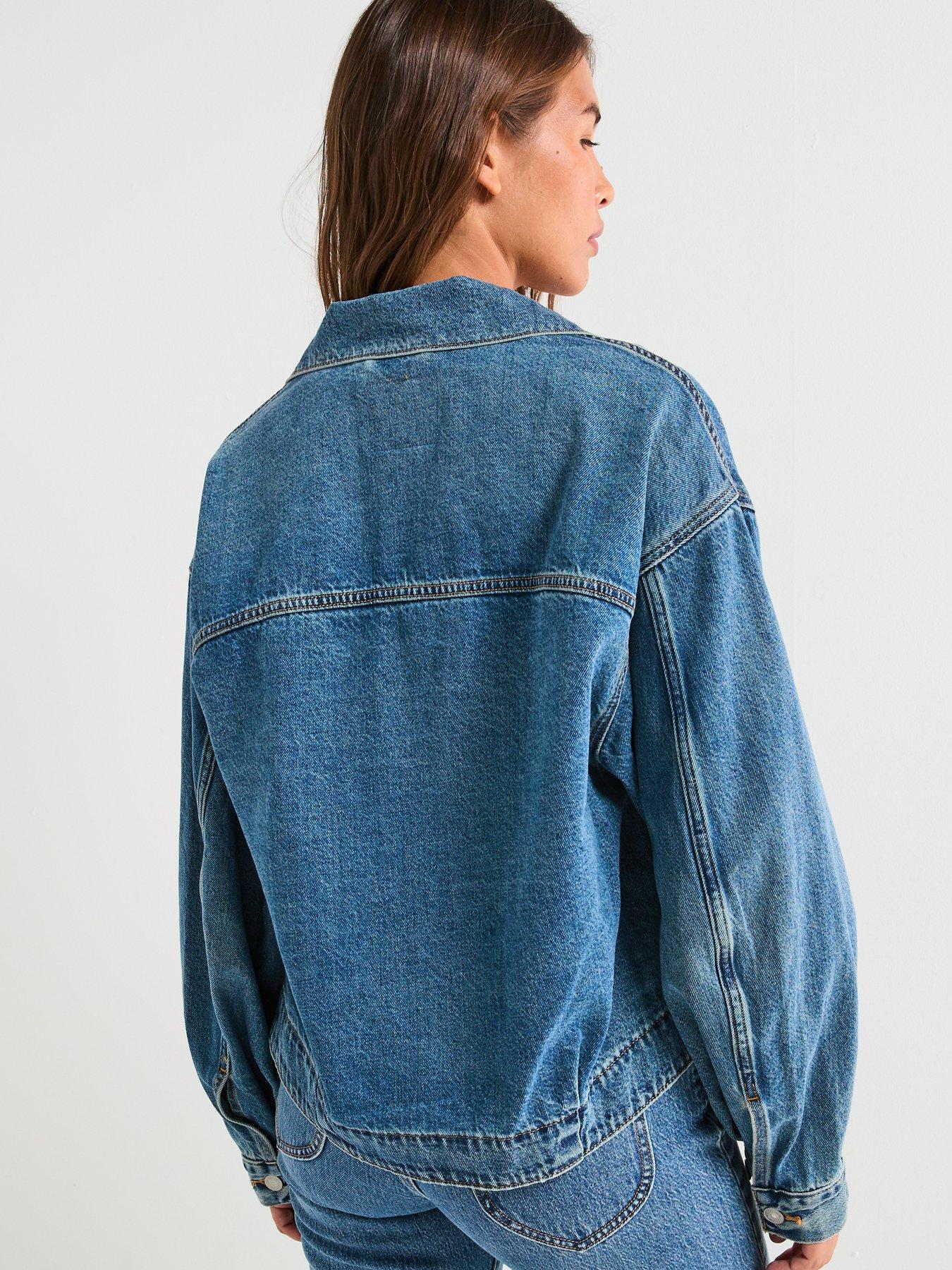 Levi's Balloon Sleeve Trucker Jacket - Missed My Flight No Tie | Very