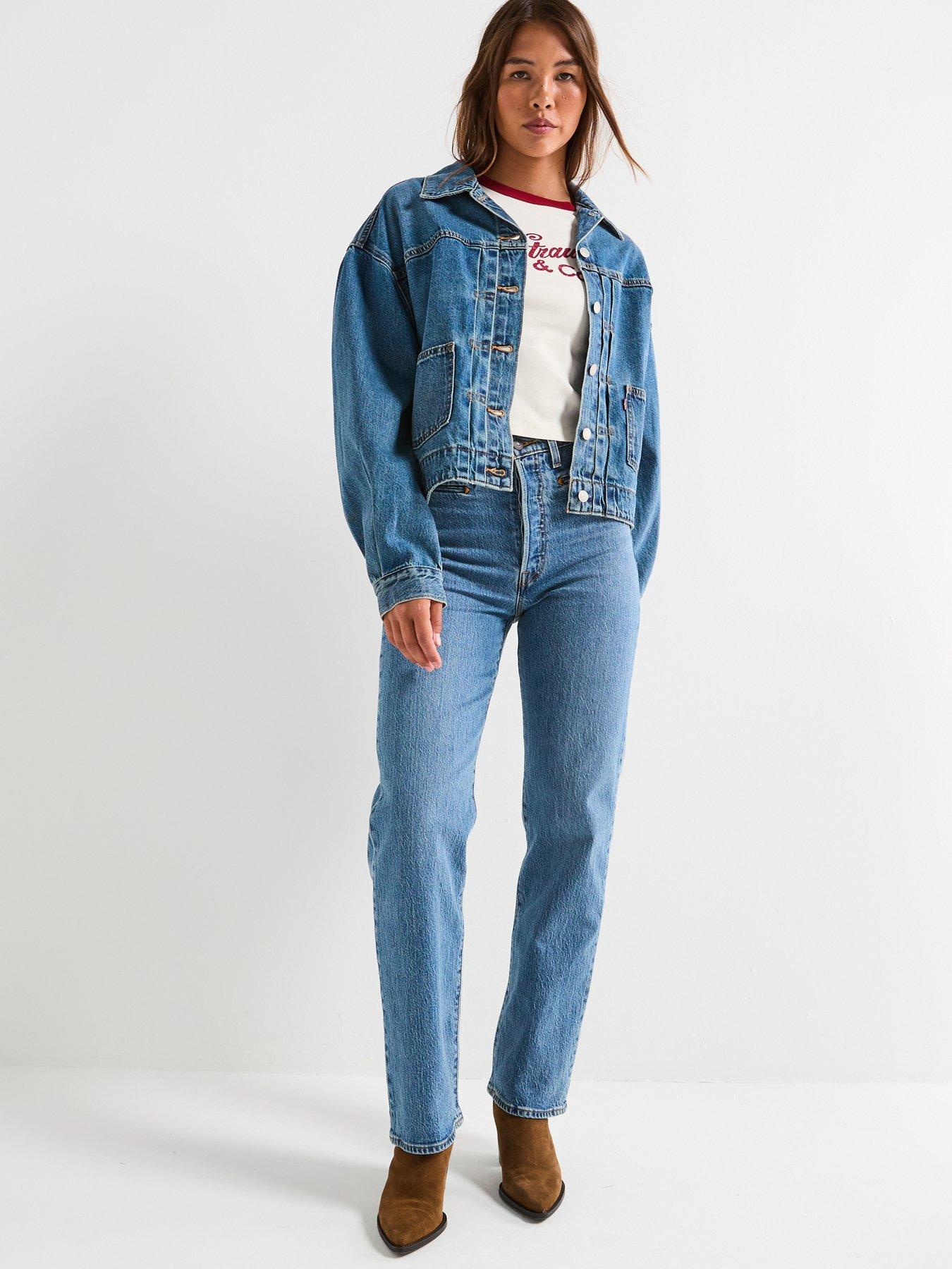 Levi's Balloon Sleeve Trucker Jacket - Missed My Flight No Tie | Very