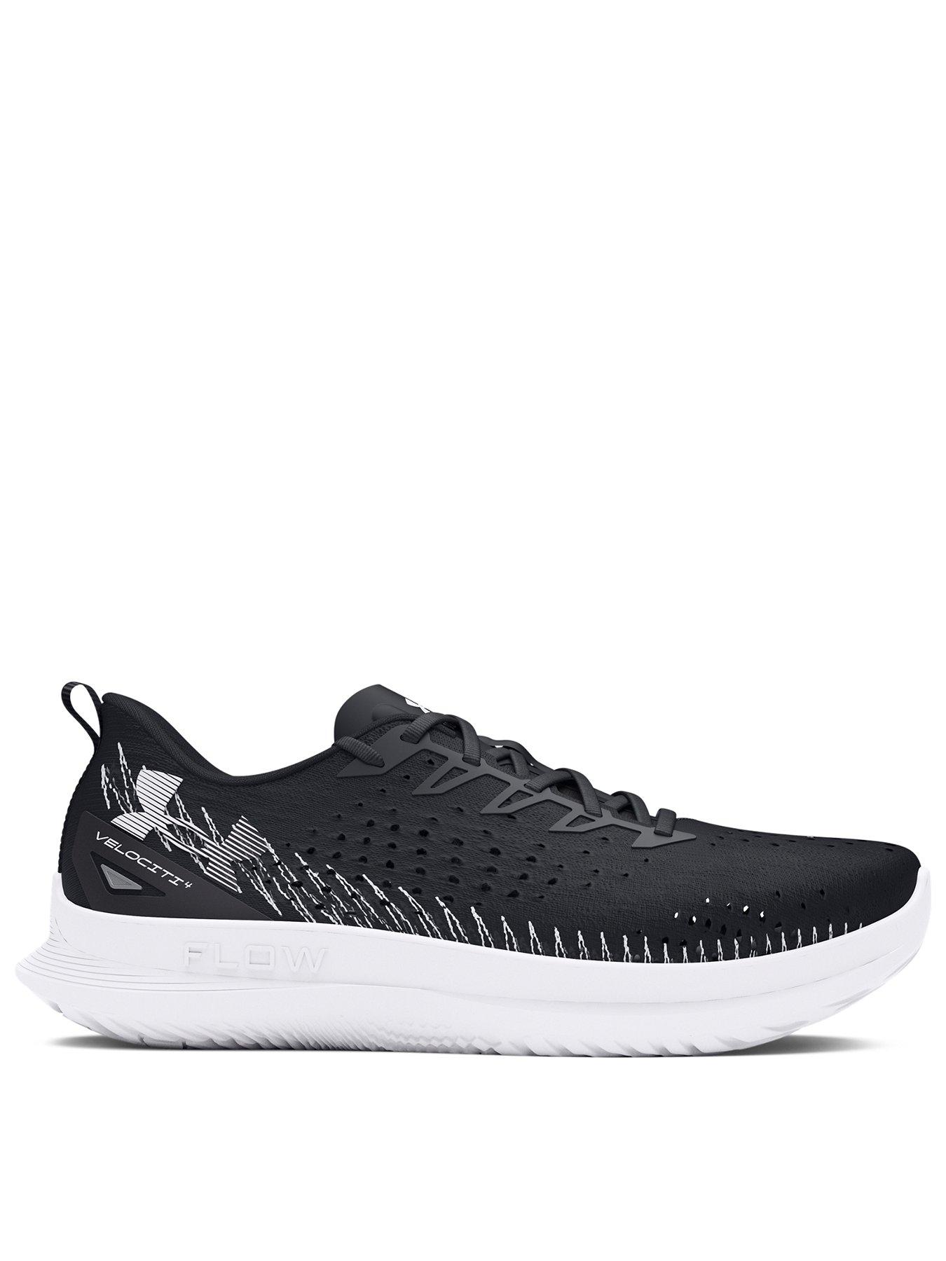 UNDER ARMOUR Mens Running Velociti 4 Trainers - Black