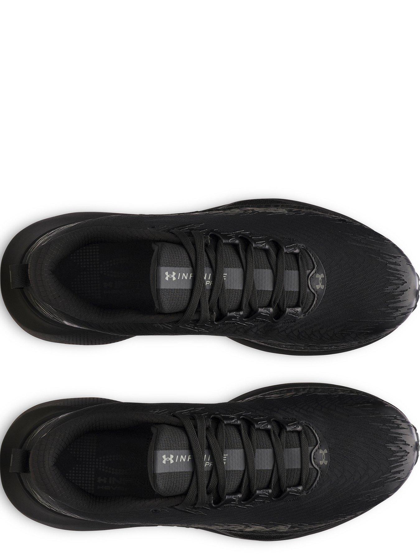 Image 3 of 5 of UNDER ARMOUR Adult Unisex Running Infinite Pro 2 Storm Trainers - Black