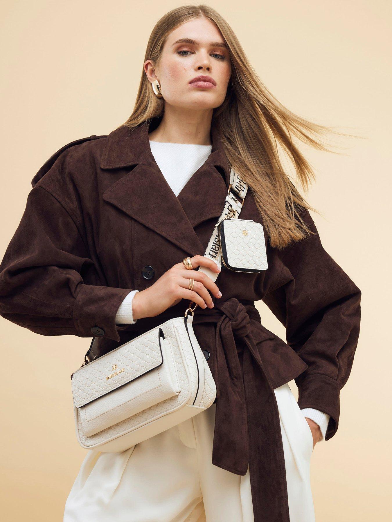 undefined 2343 Utility Pochette Crossbody Bag - Cream