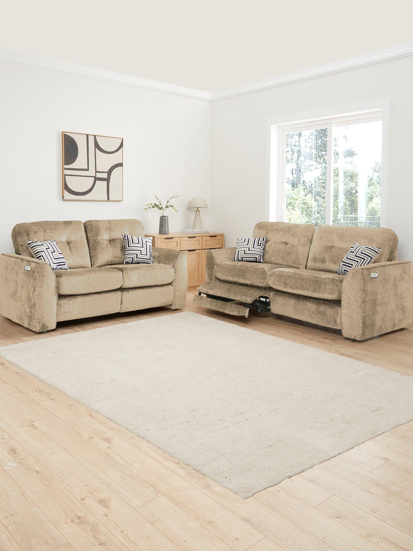Very Home Margate 3 + 2 Seater Power Incliner Sofa