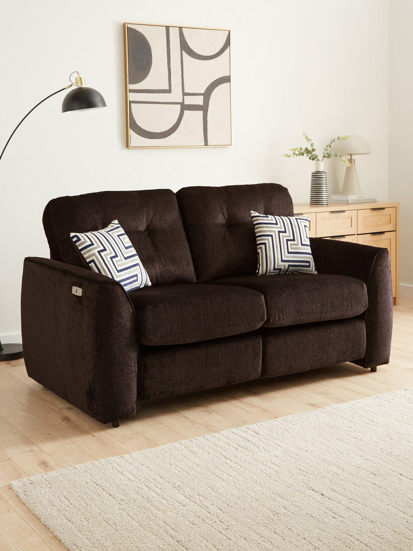 Very Home Margate Fabric 2 Seater Power Incliner Sofa - Made to Order in the UK