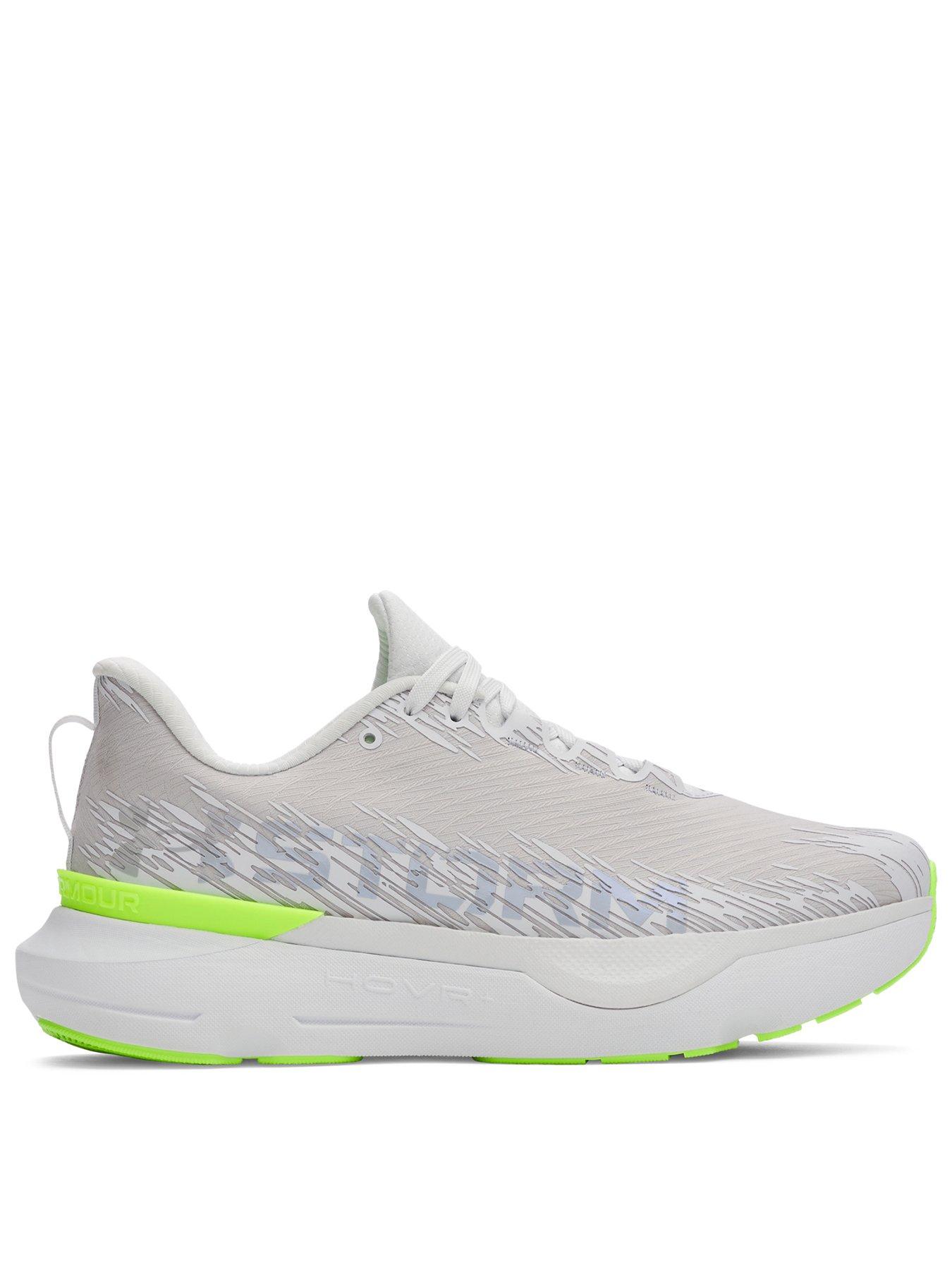 UNDER ARMOUR Adult Unisex Running Infinite Pro 2 Storm Trainers, Grey, Size 8, Men