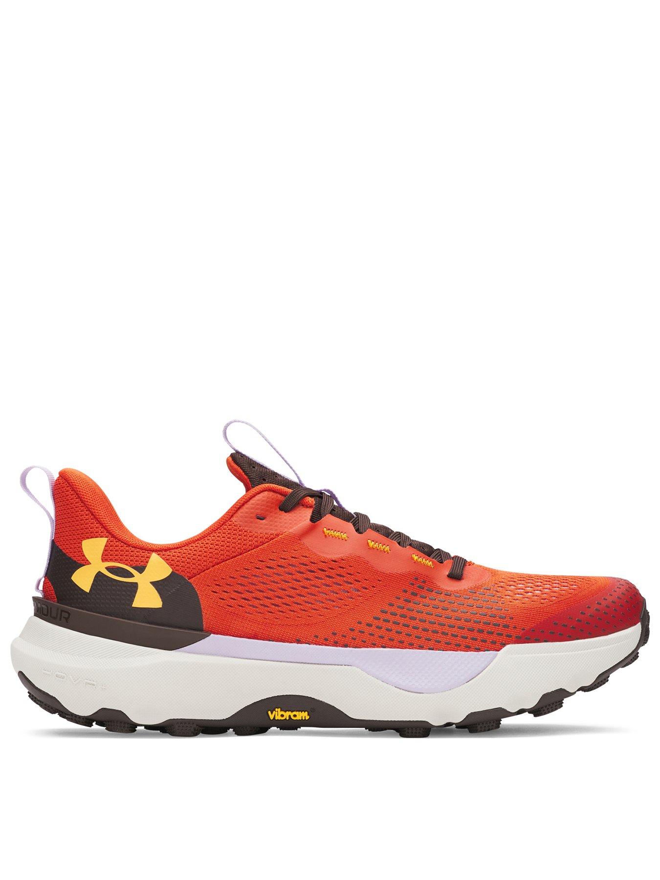 UNDER ARMOUR Adult Unisex Running Infinite Pro Trail Trainers - Orange