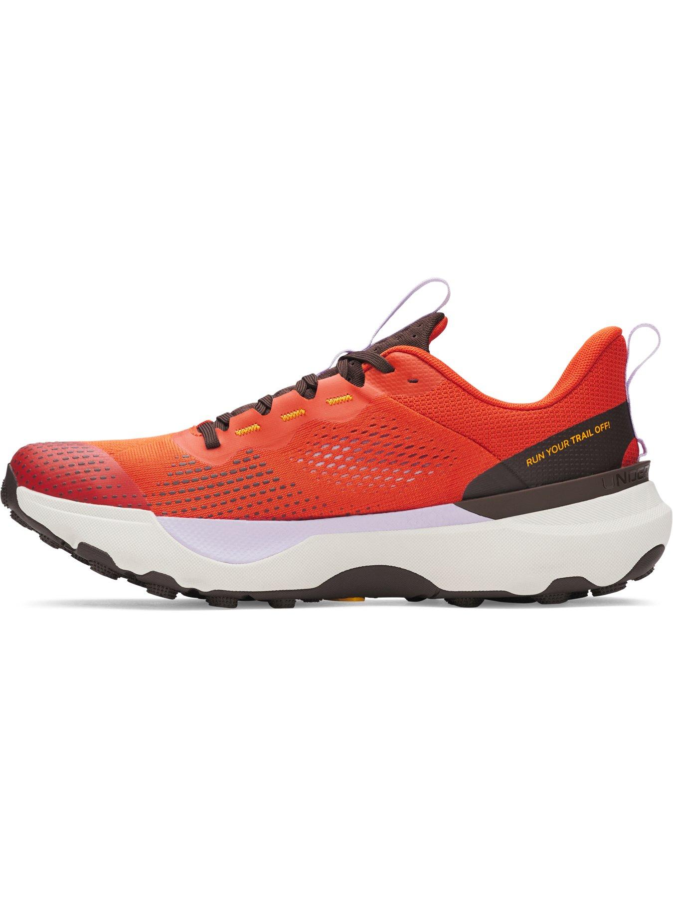Image 5 of 6 of UNDER ARMOUR Adult Unisex Running Infinite Pro Trail Trainers - Orange