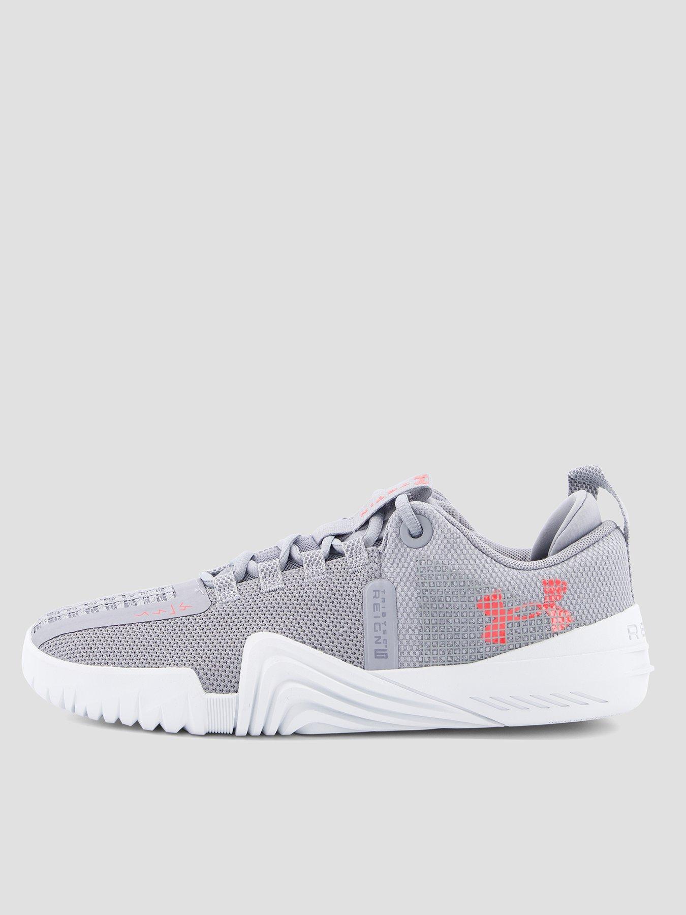 UNDER ARMOUR Mens Training Tribase Reign 6 Trainers, Grey, Size 9, Men