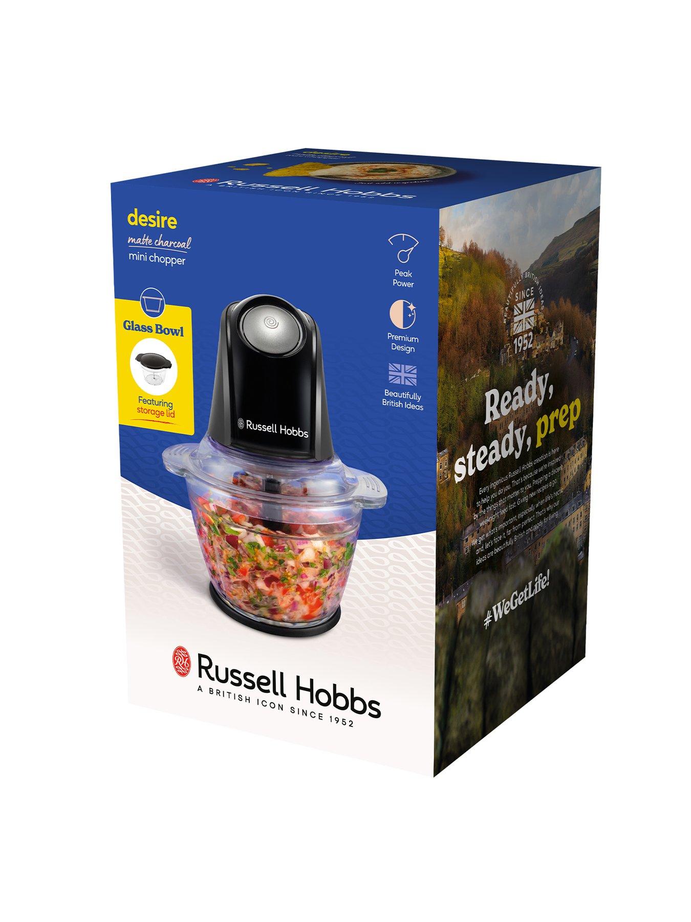 Image 5 of 5 of Russell Hobbs Desire Matte Charcoal Mini Chopper