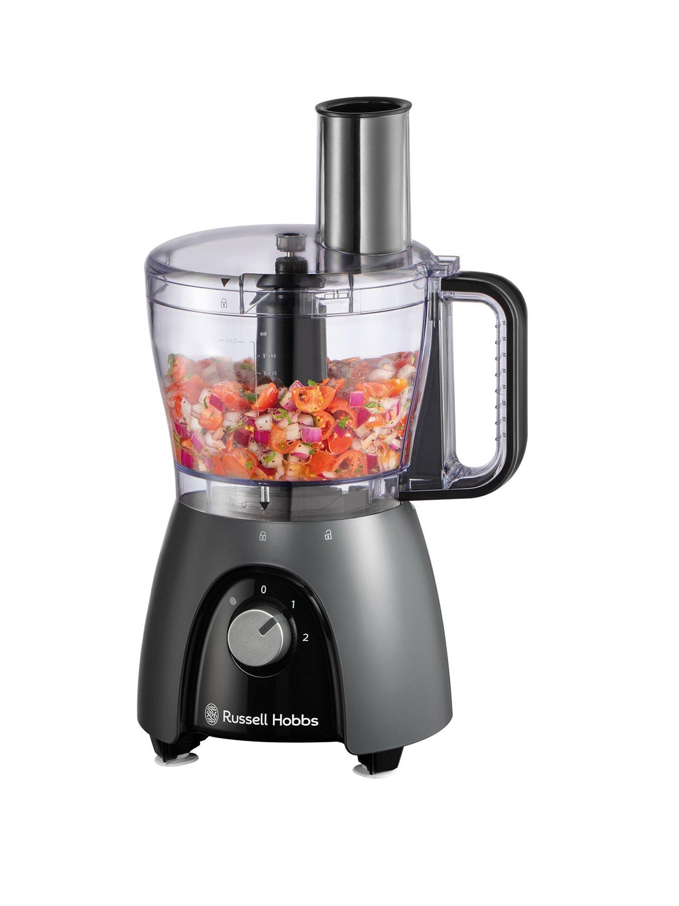 Image 1 of 7 of Russell Hobbs Desire Matte Charcoal Food Processor