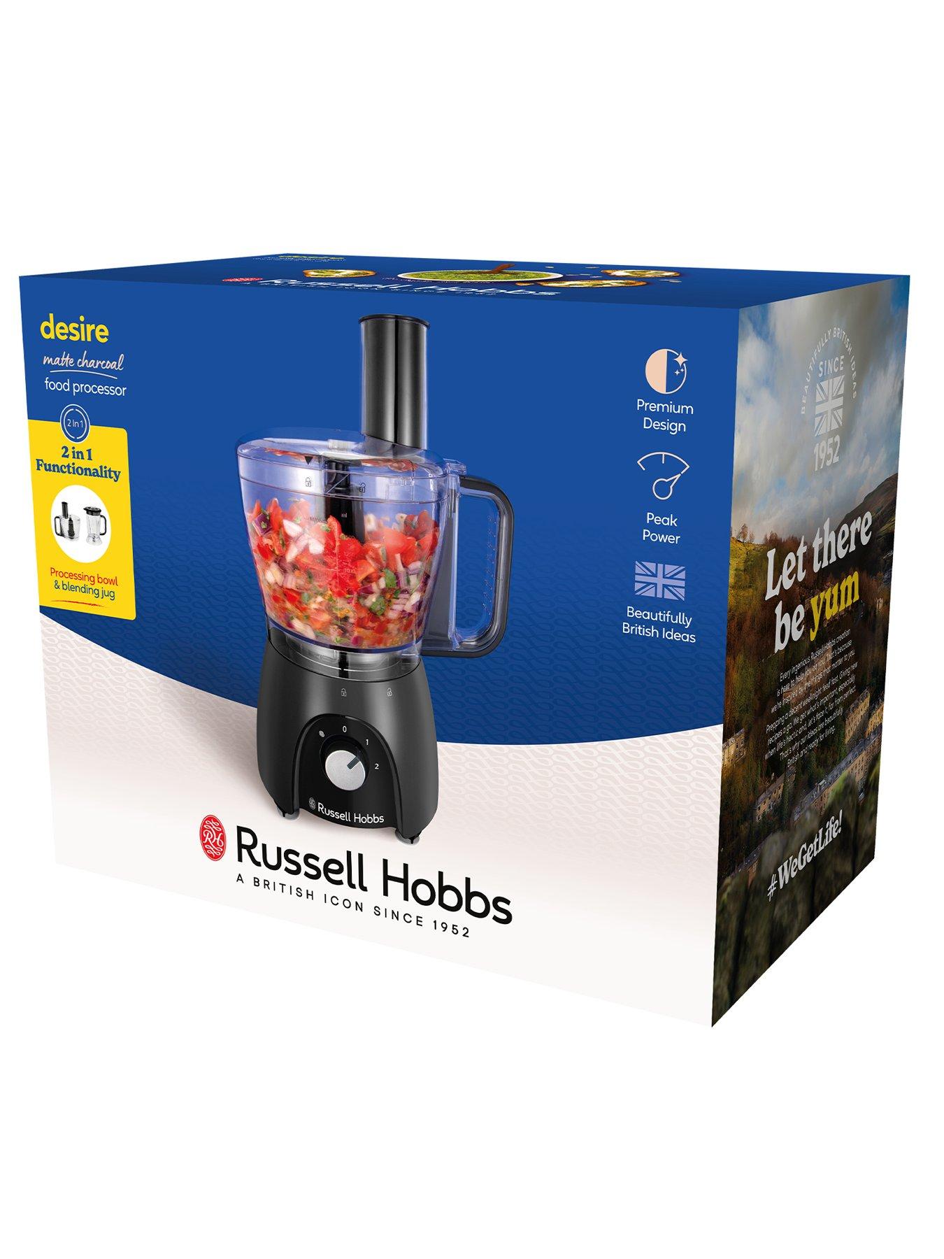 Image 7 of 7 of Russell Hobbs Desire Matte Charcoal Food Processor
