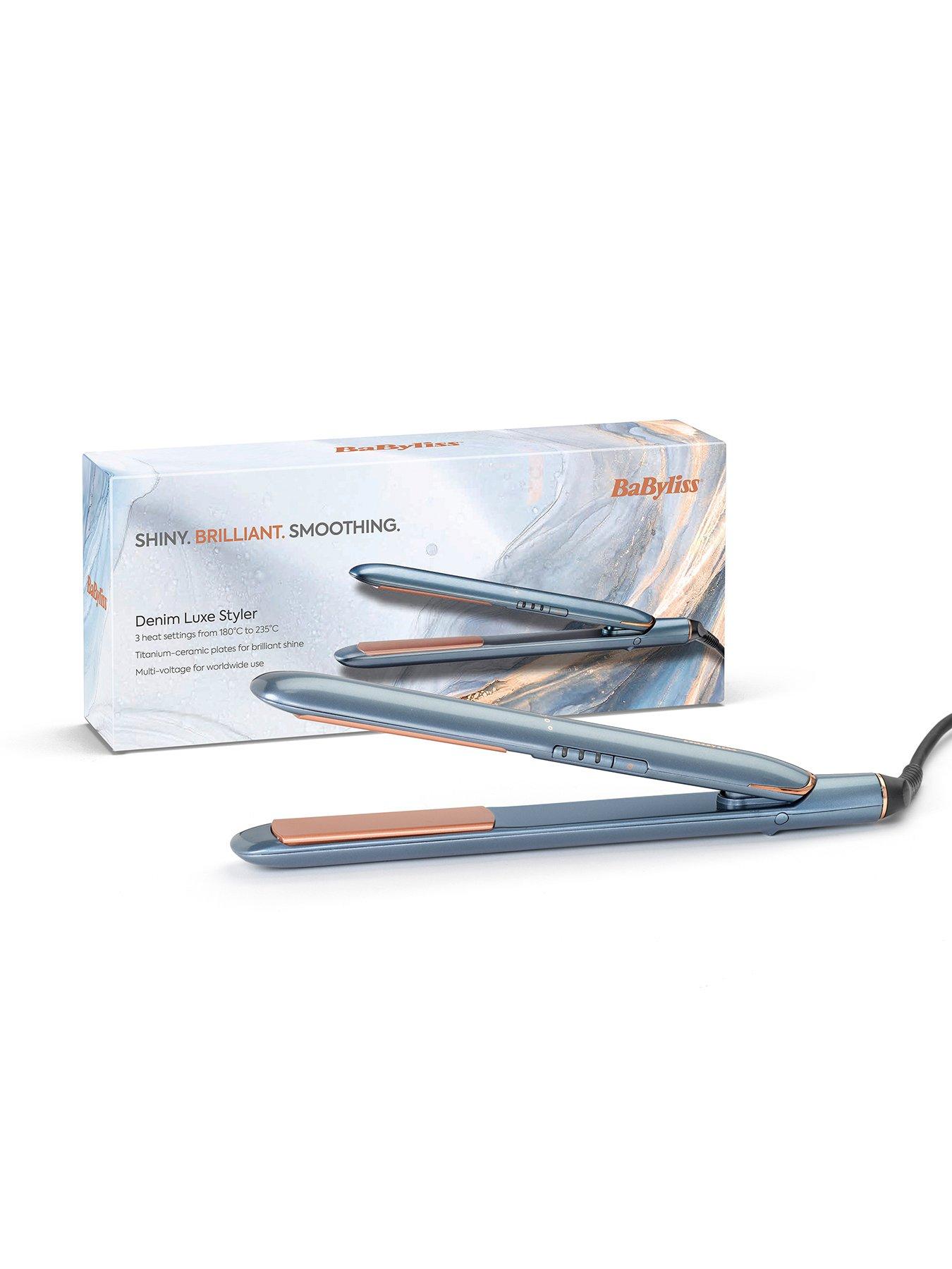 BaByliss Denim Luxe Straightener Very