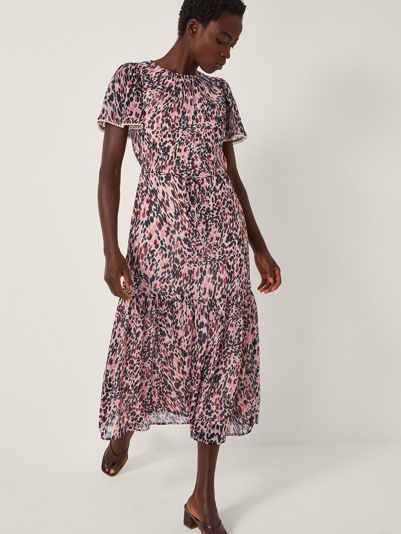 undefined Sisi Animal Dress - Pink