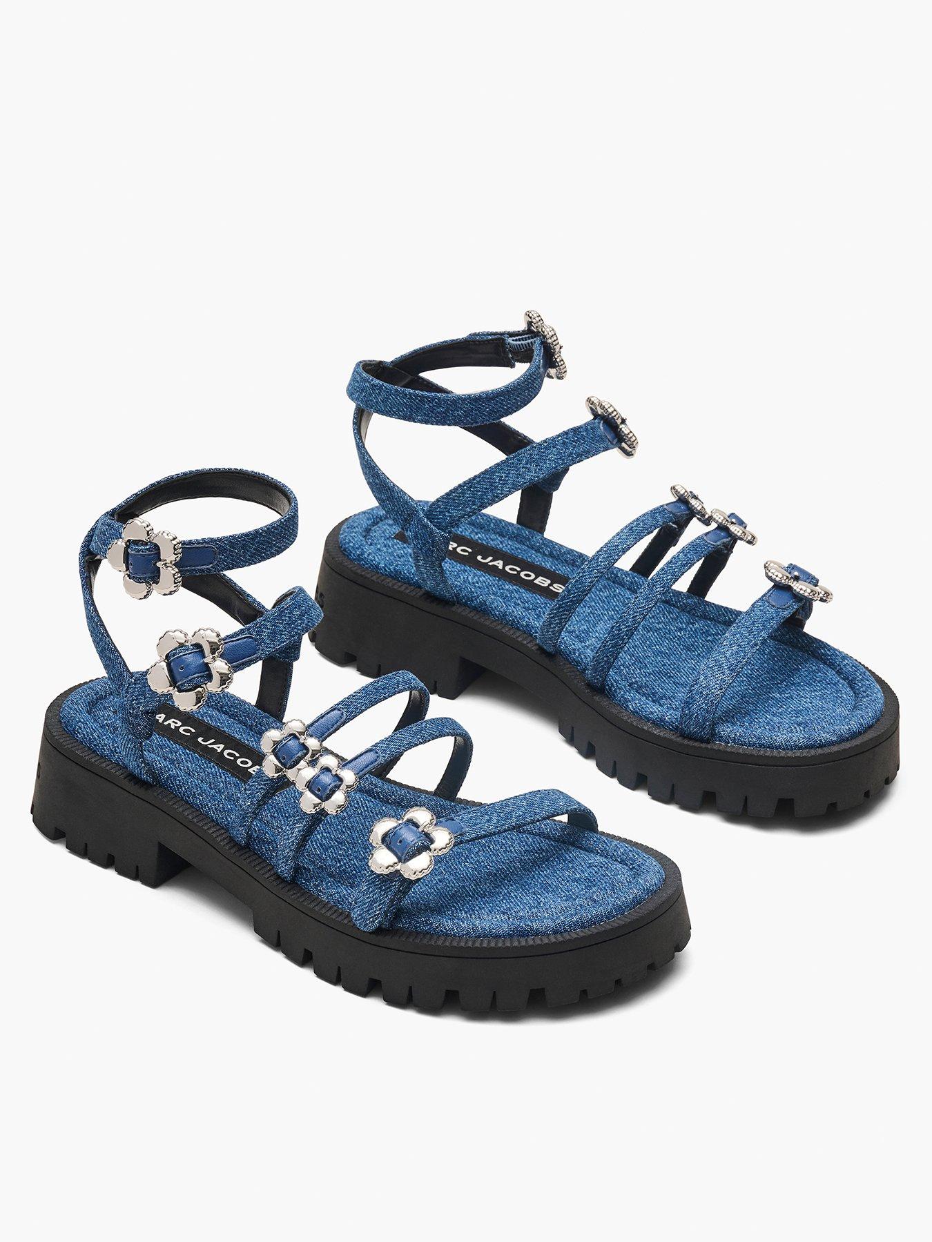 MARC JACOBS The Kiki Gladiator Sandal - Blue