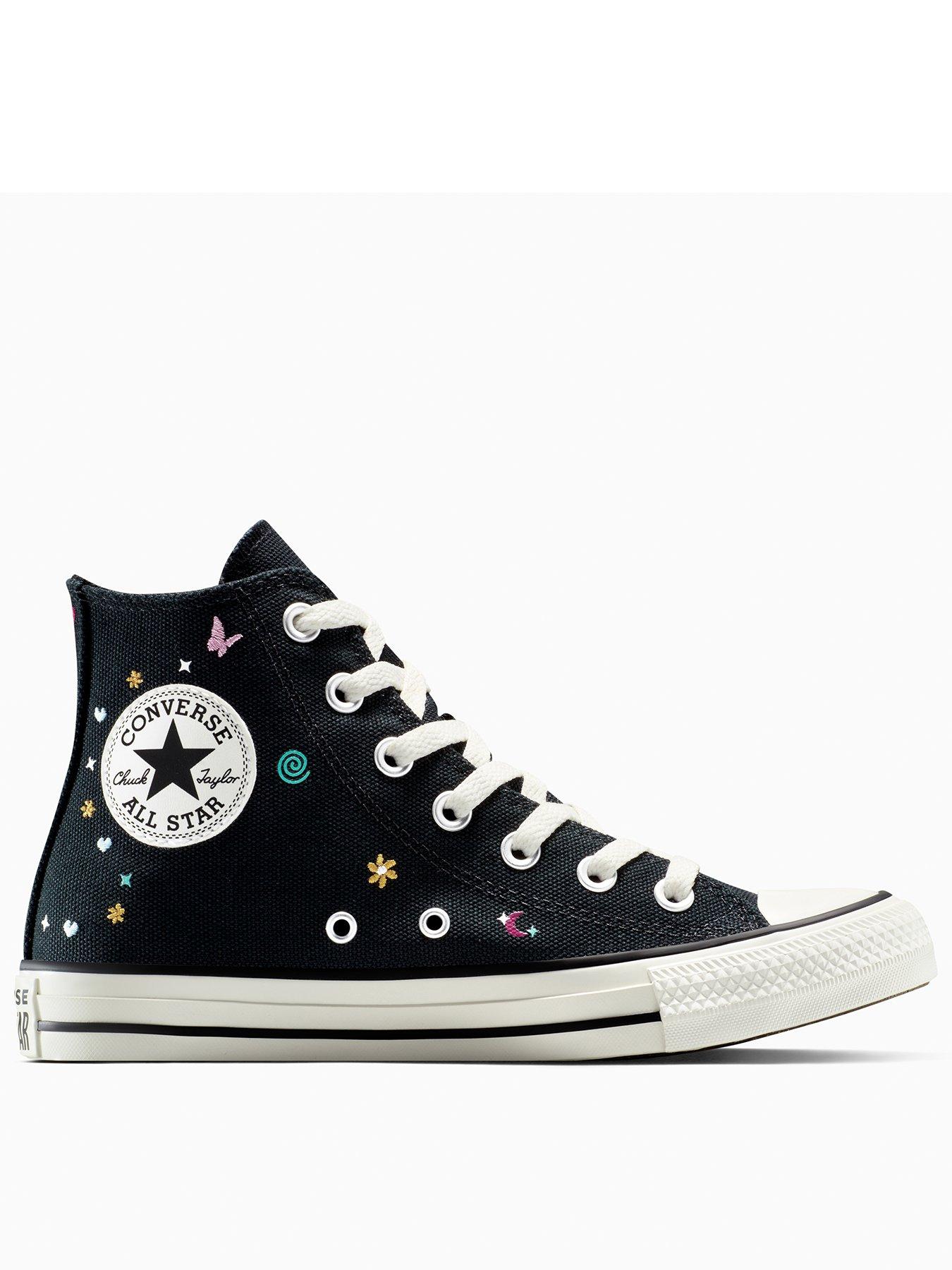 Converse Womens Chuck Taylor All Star Hi - Black