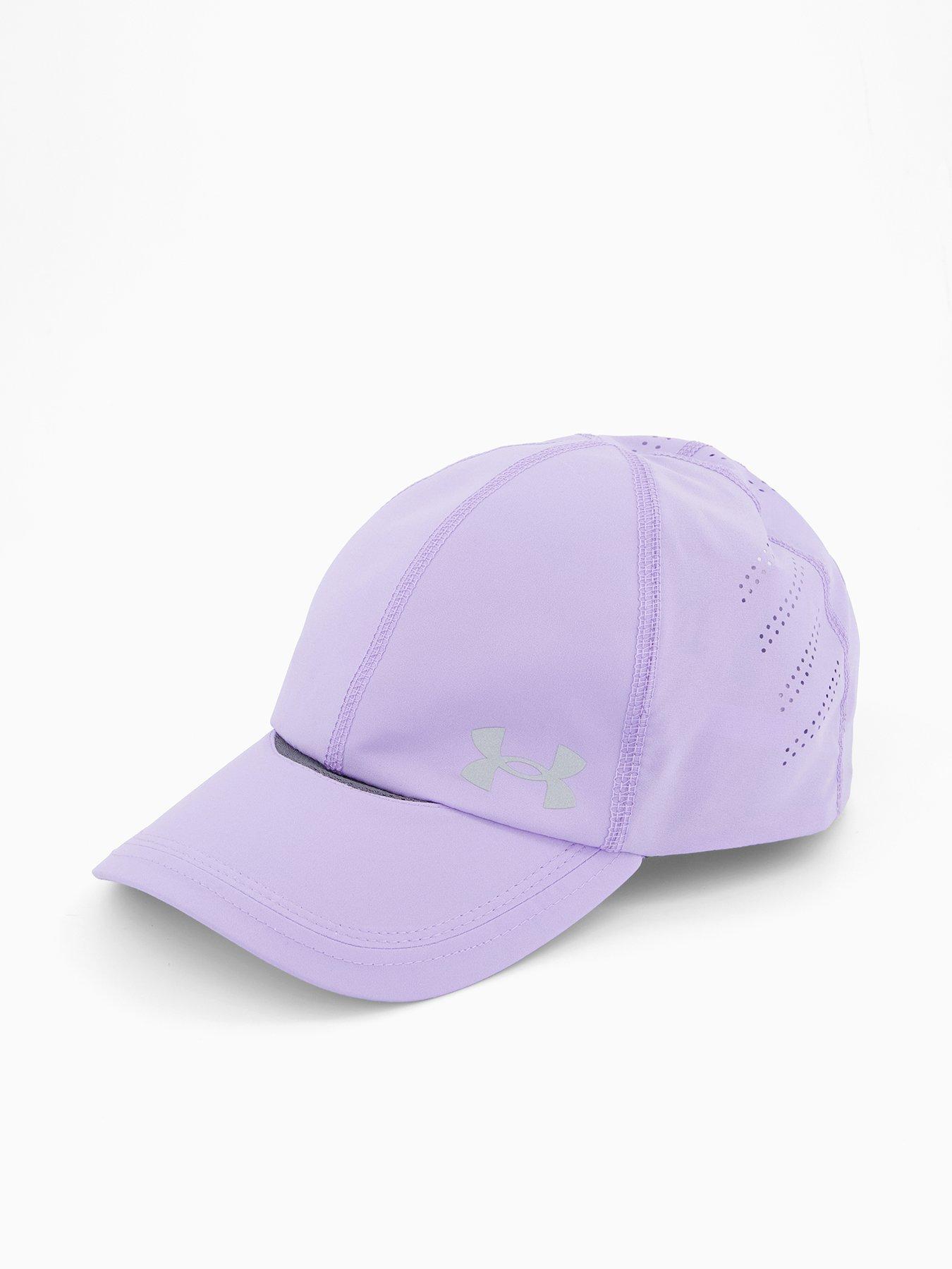 UNDER ARMOUR Womens Running Iso-Chill Velociti Adjustable Cap - Purple