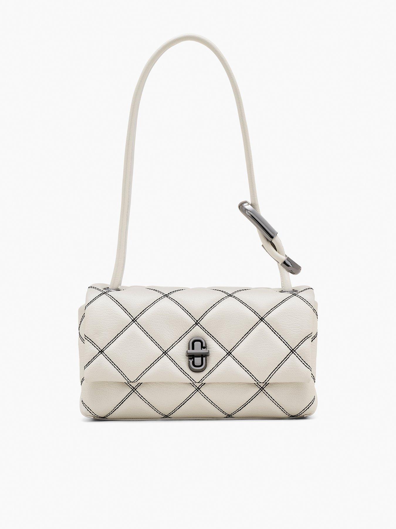 MARC JACOBS The Mini Dual Shoulder - White