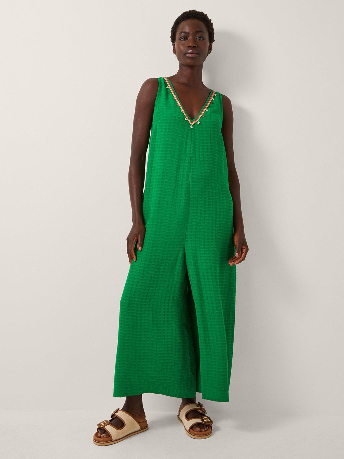 undefined Hanna Jumpsuit - Green