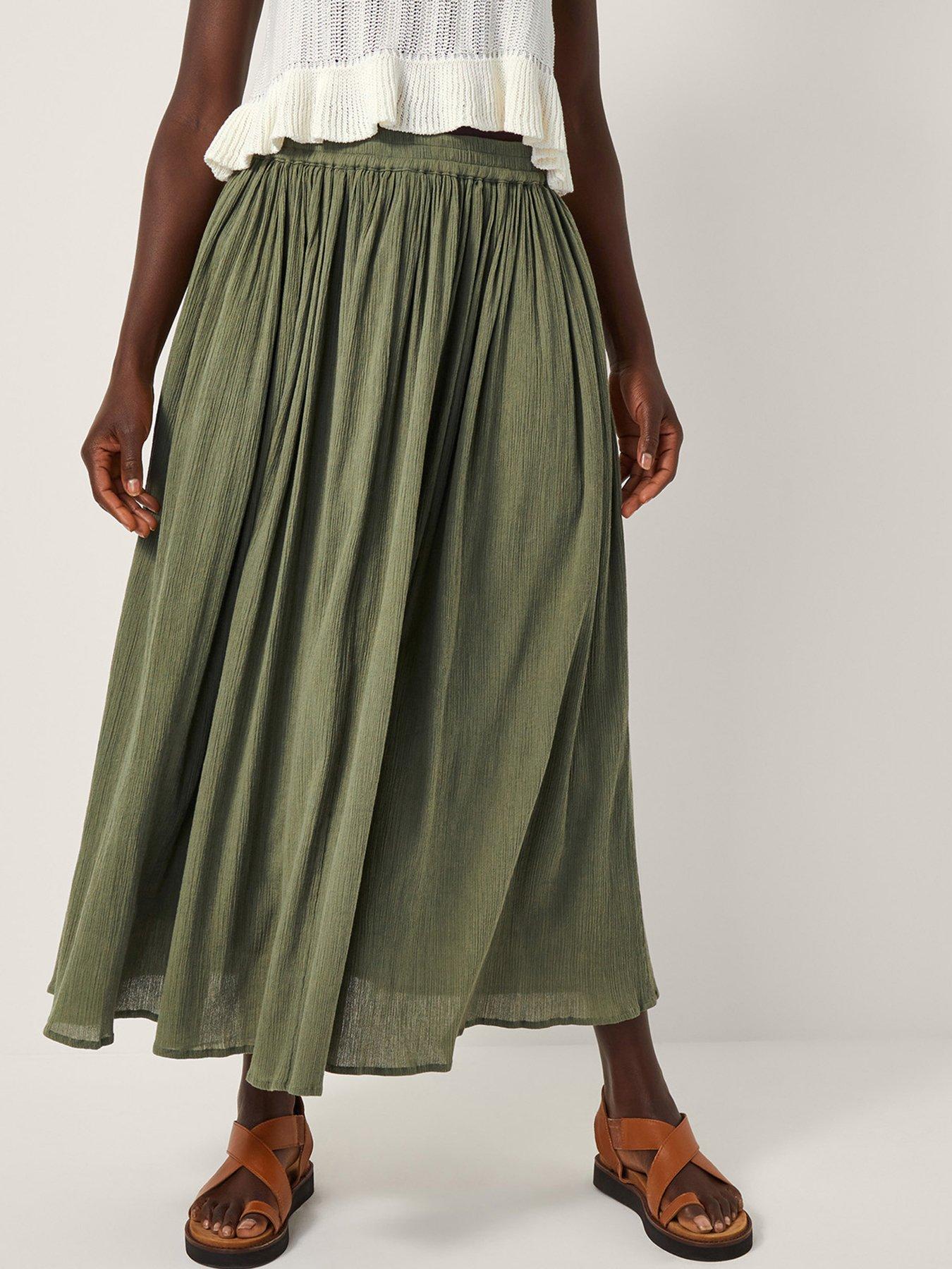 undefined Bethany Skirt - Khaki