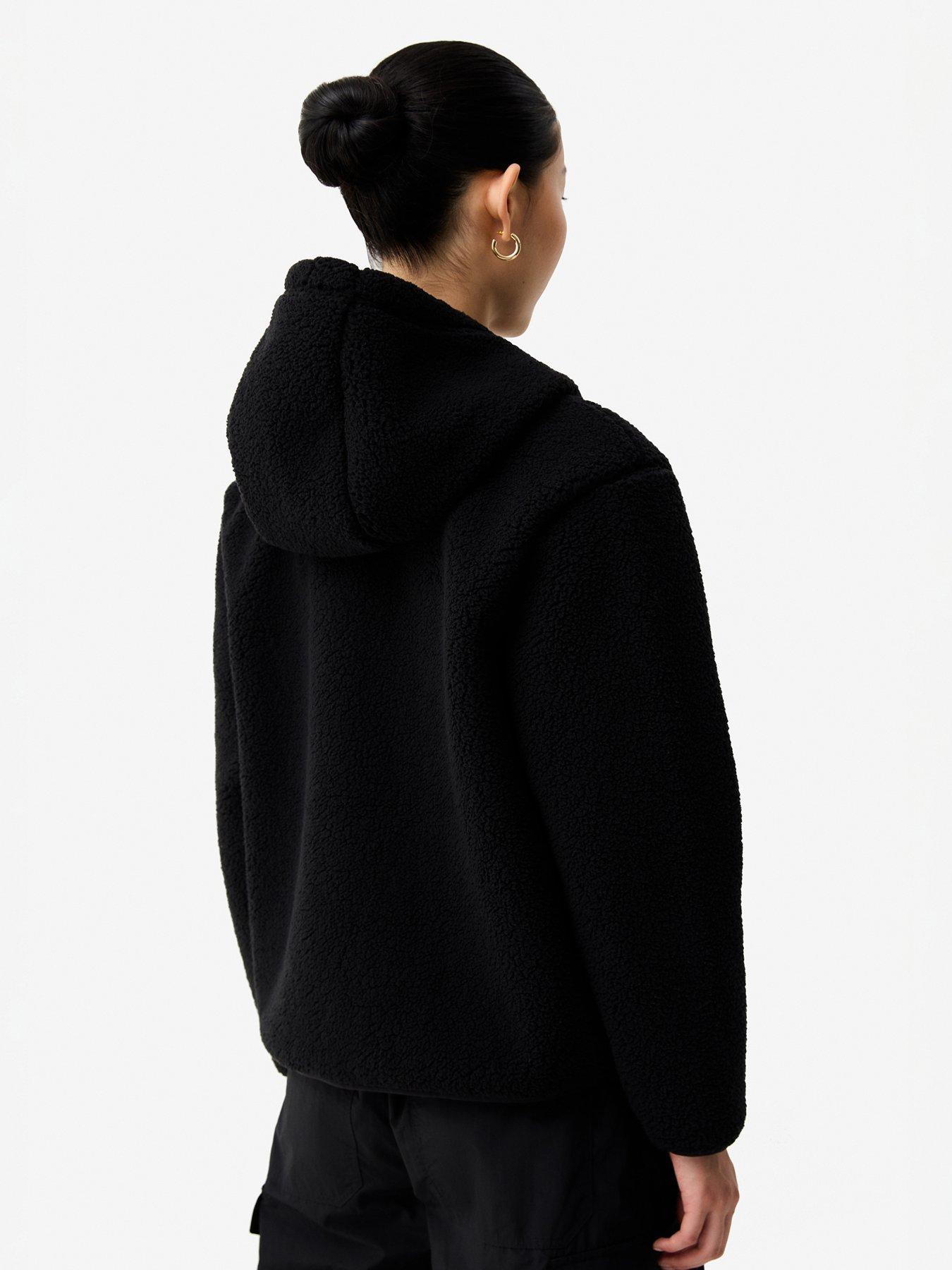 Image 2 of 5 of Hunter Bonelle Borg Fleece Jacket - Black