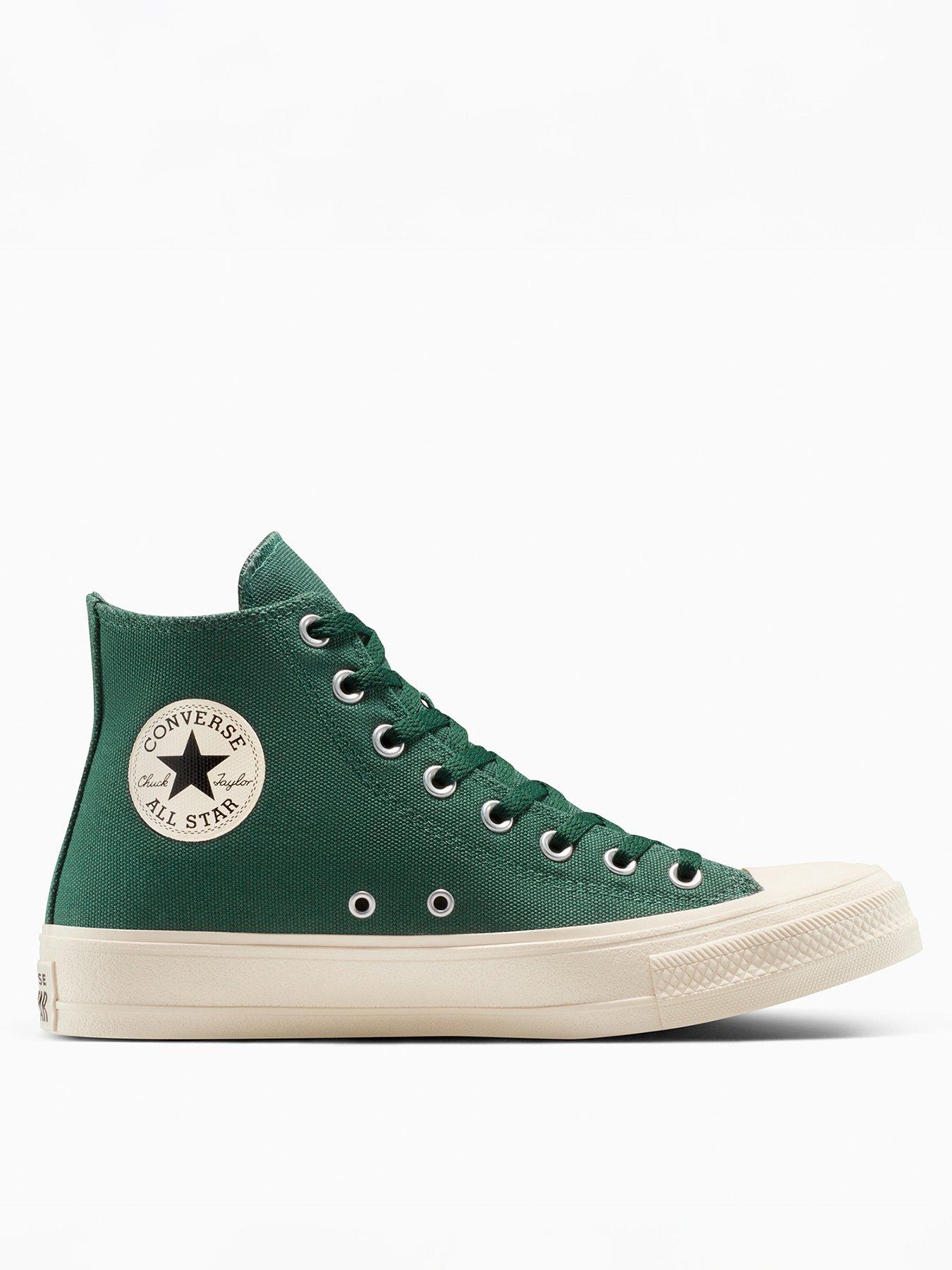 Converse: Mens Chuck Taylor All Star Durable High Top - Green