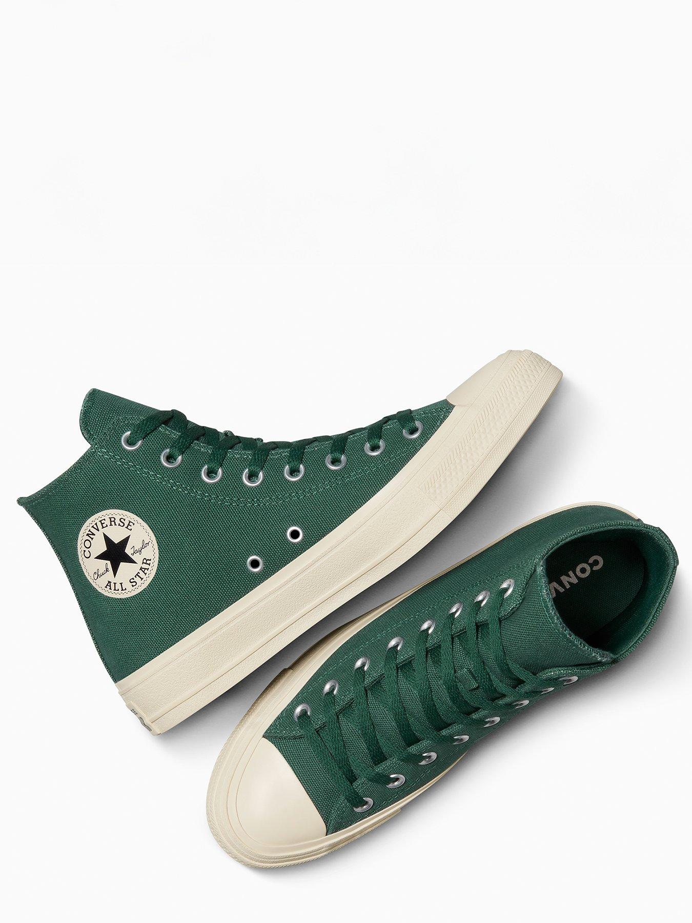 Image 4 of 6 of Converse Mens Chuck Taylor All Star Durable High Top - Green