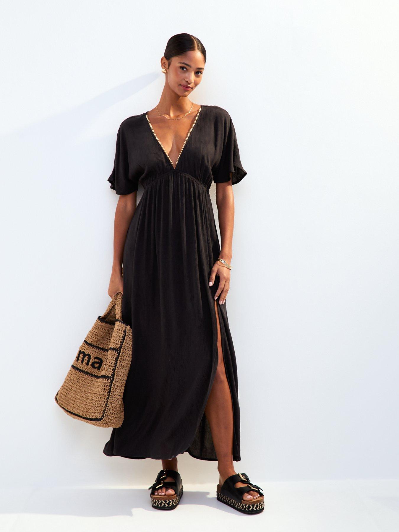 Women's Black Beachwear | Very