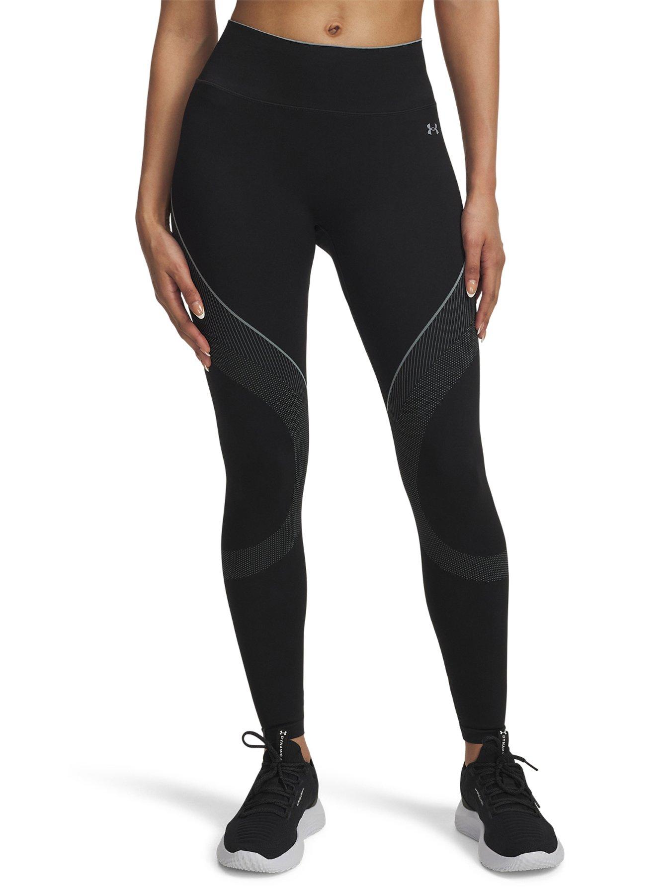 undefined Womens Training Vanish Seamless Tights - Black