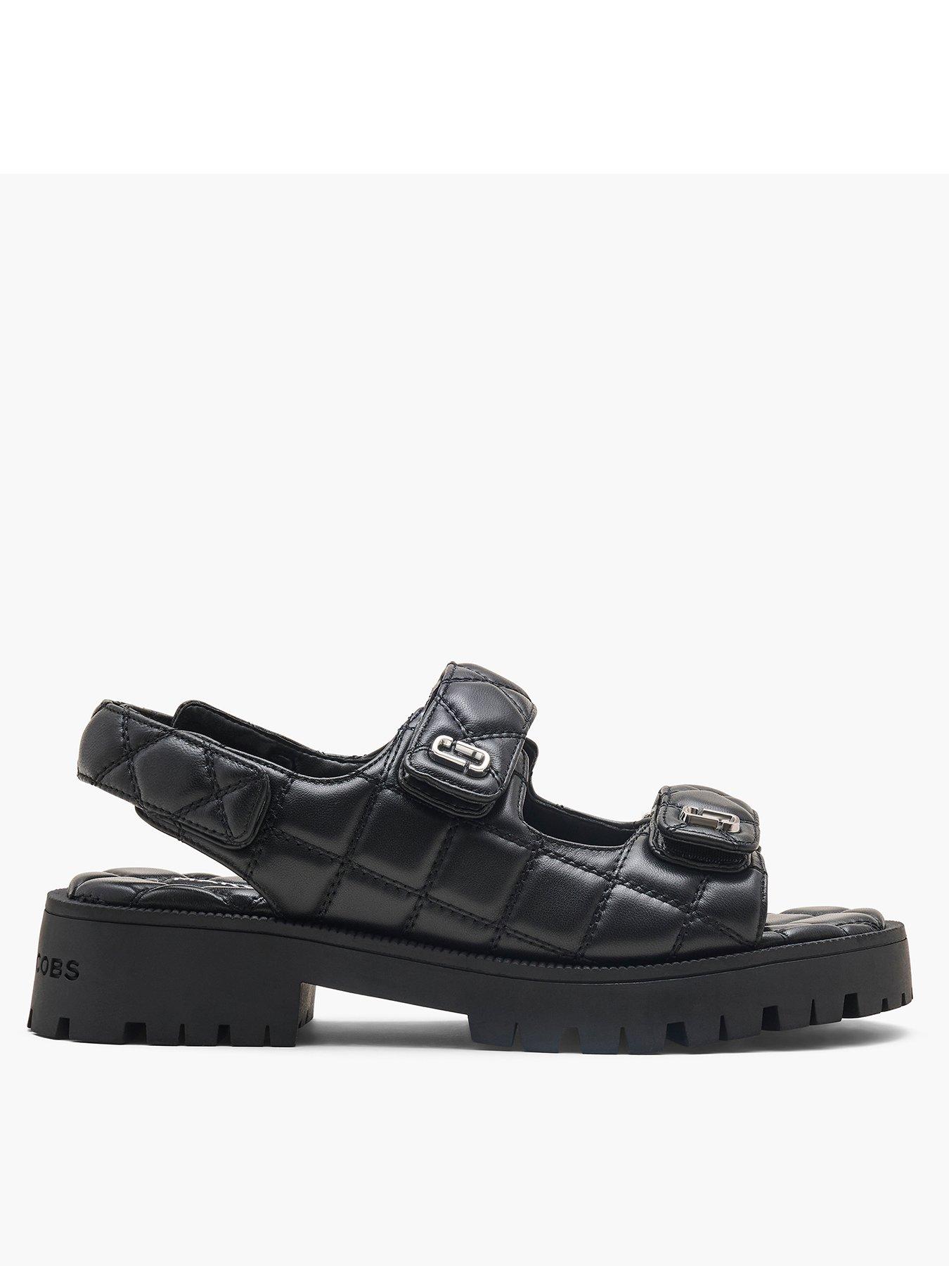 Image 2 of 5 of MARC JACOBS The J Strap Sport Sandal - Black