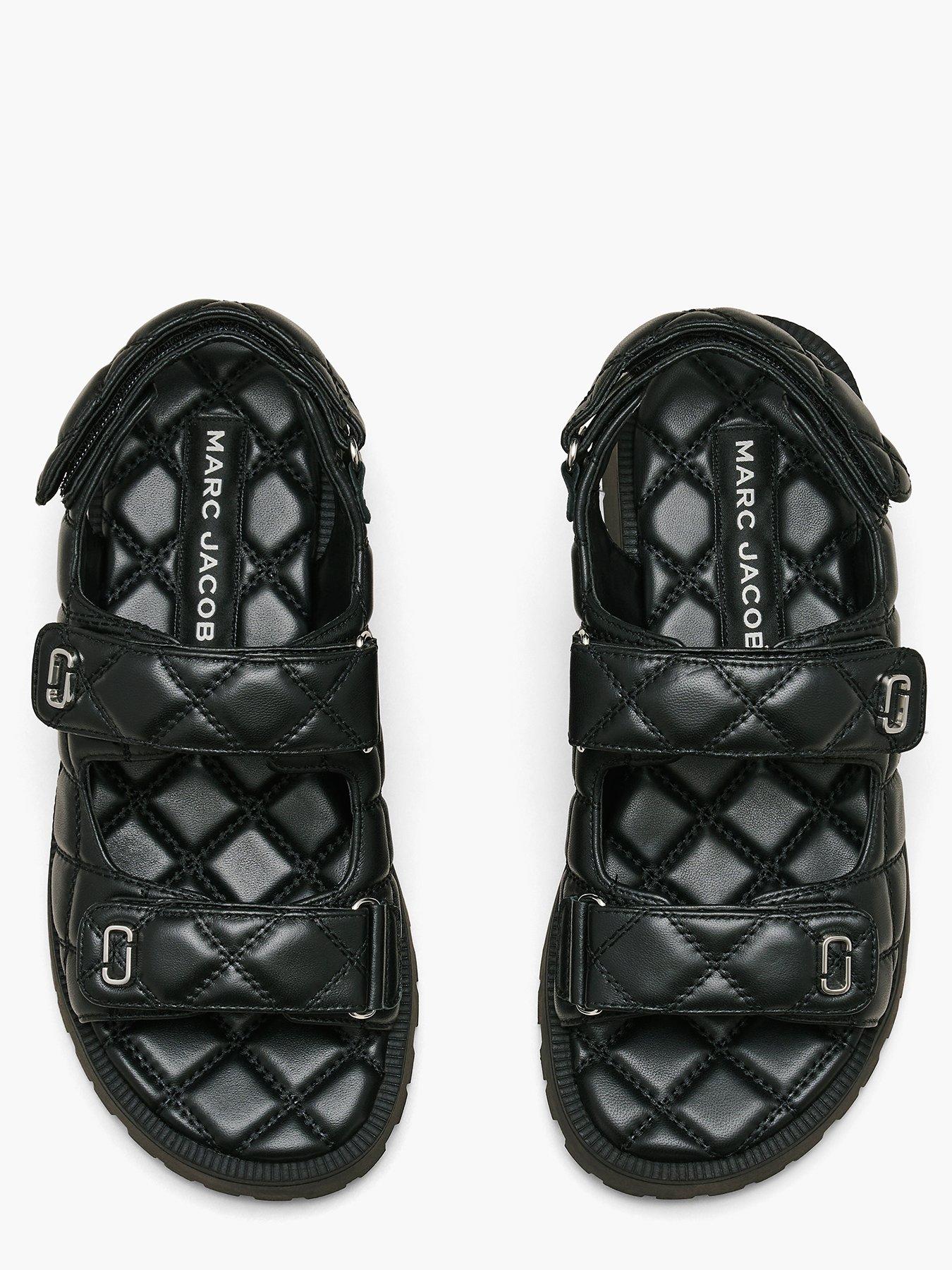 Image 4 of 5 of MARC JACOBS The J Strap Sport Sandal - Black