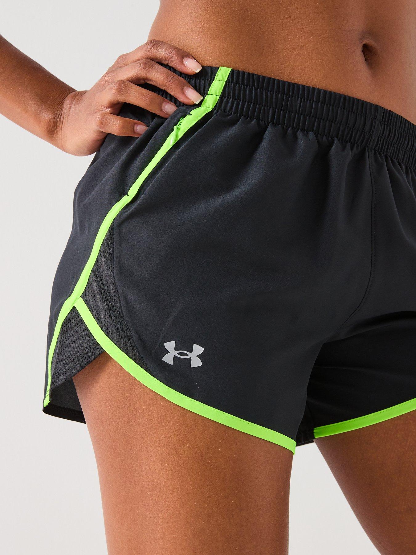 Image 4 of 6 of UNDER ARMOUR Womens Running Fly By 3Inch Shorts - Black