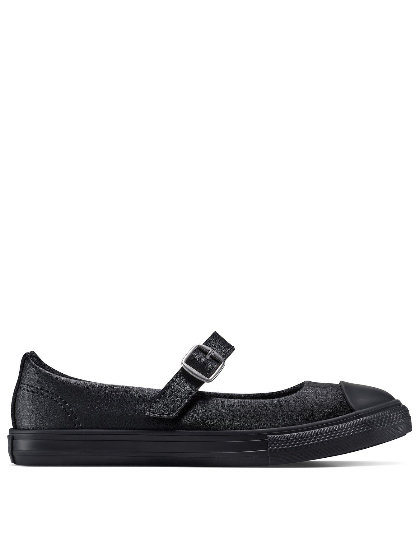 undefined Kids Converse Chuck Taylor All Star Dainty Mary Jane Easy-on Low Top -black