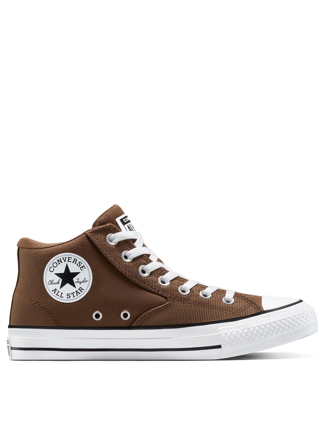 undefined Mens Converse Chuck Taylor All Star Malden Street Mid Top -brown