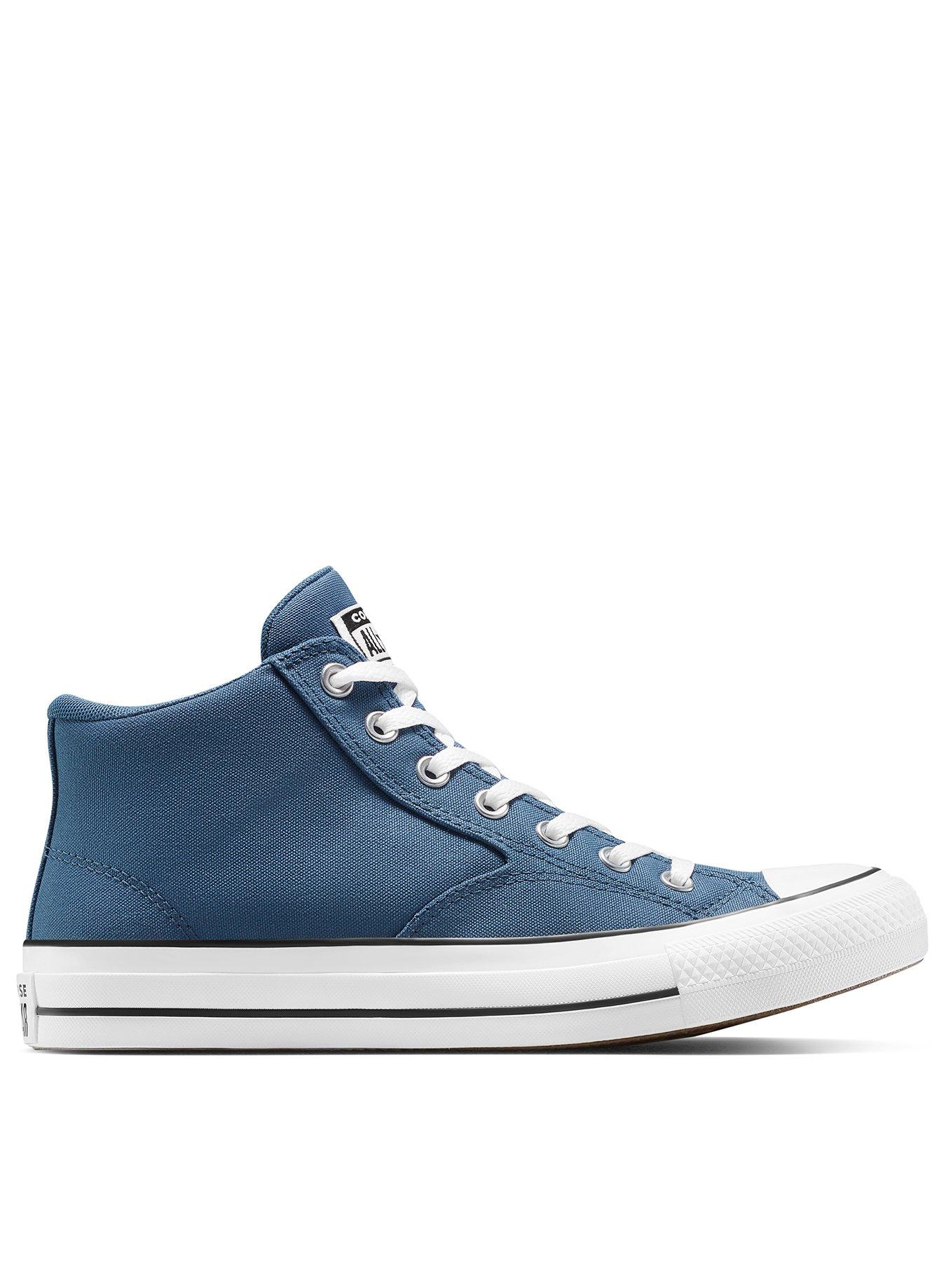 undefined Mens Chuck Taylor All Star Malden Street Mid Tops - Blue