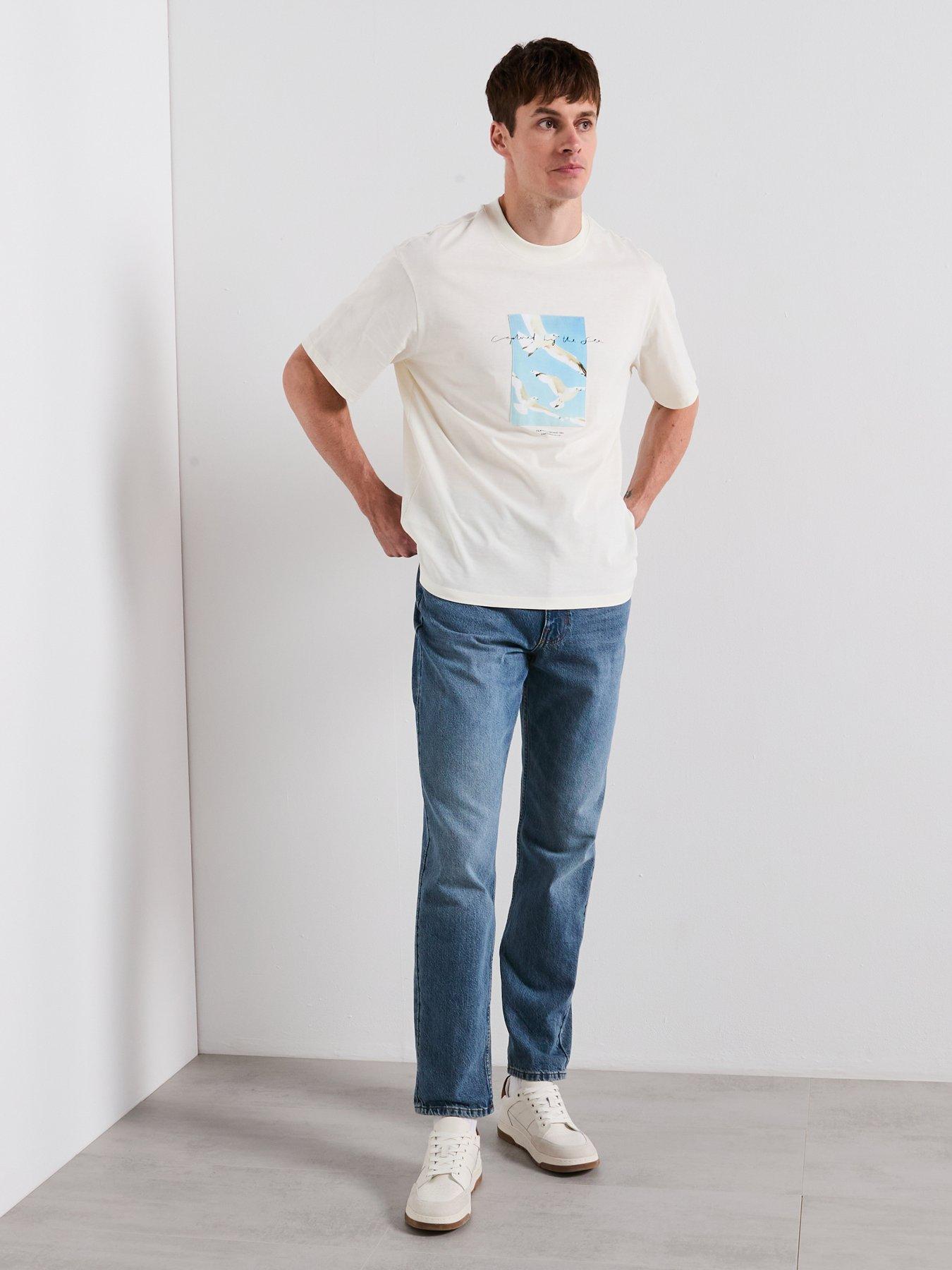 Image 3 of 6 of Mango Bird Graphic T-Shirt - Cream
