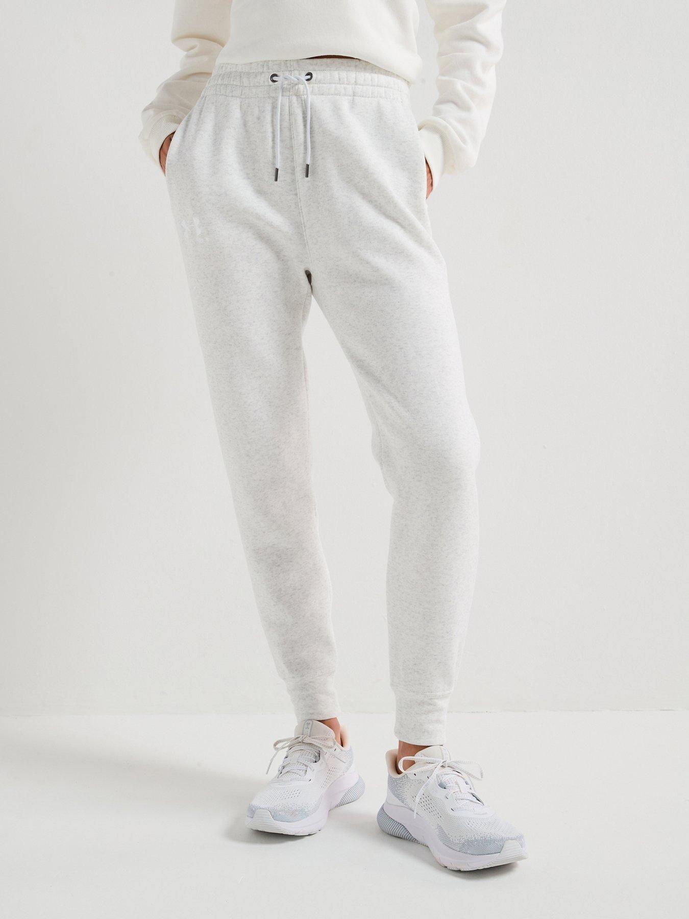 UNDER ARMOUR Womens Training Icon Fleece Joggers - Grey