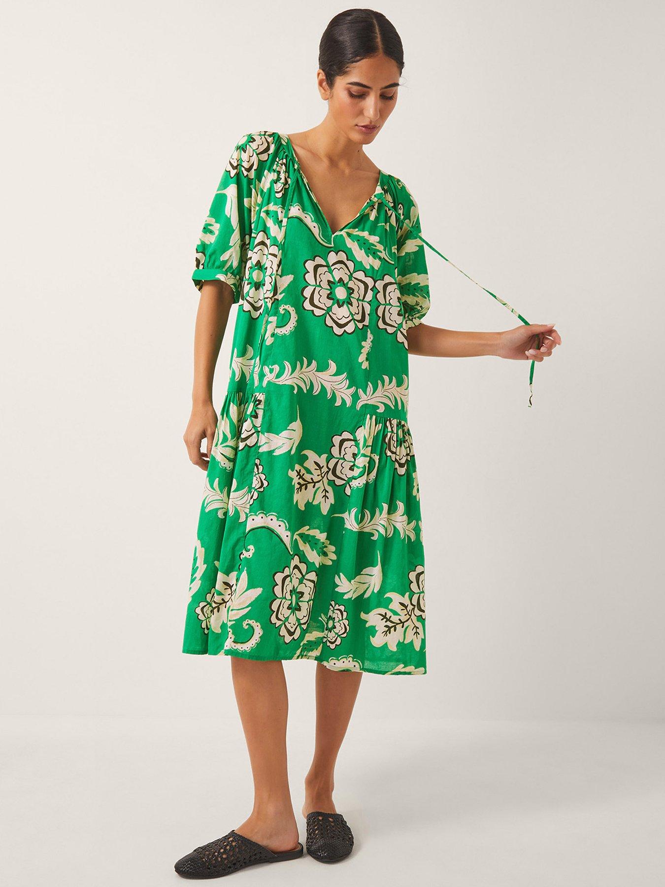 alexis sole green dress by Alexis feature: multi-layered main image 1