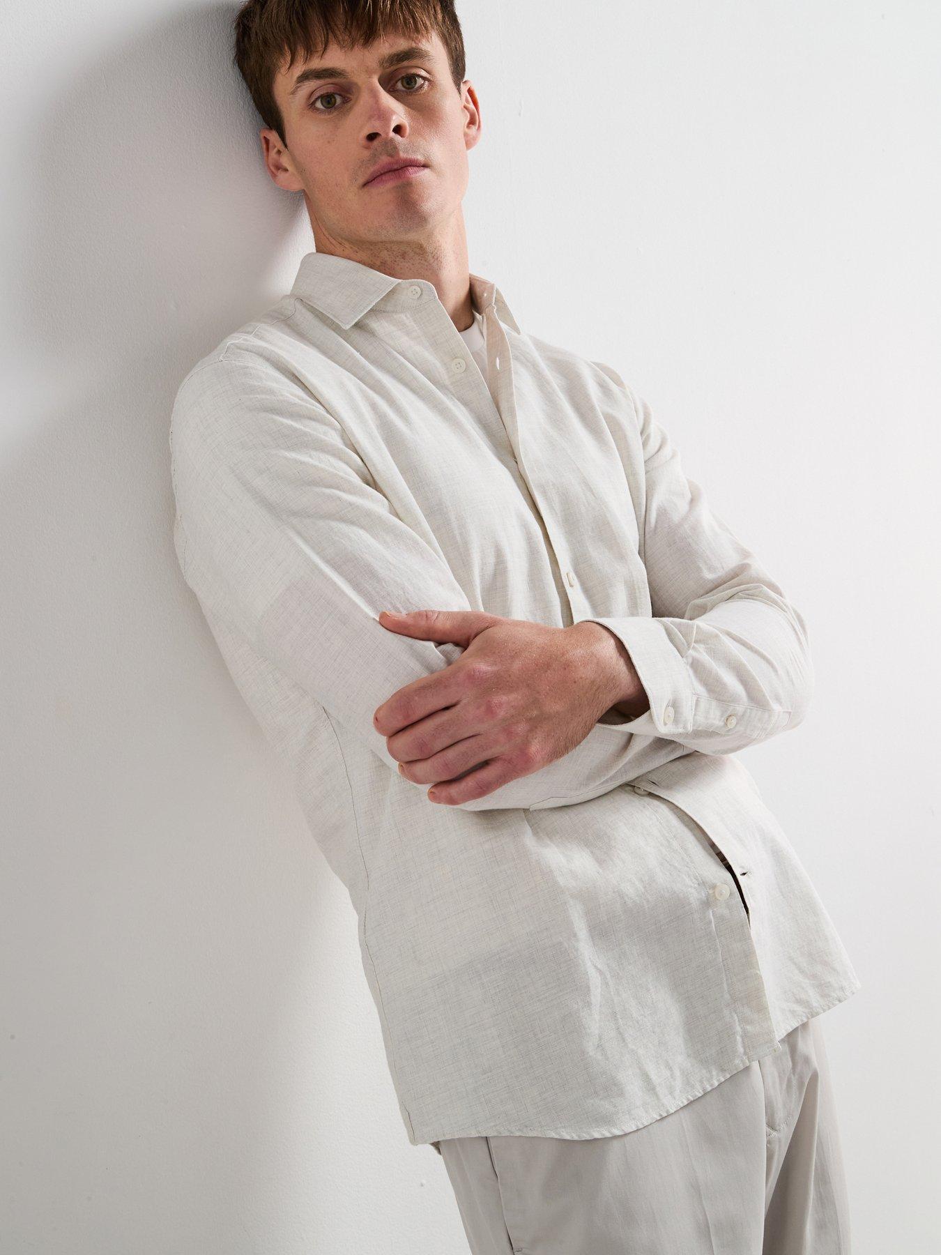 undefined Rug Long Sleeve Shirt - Cream