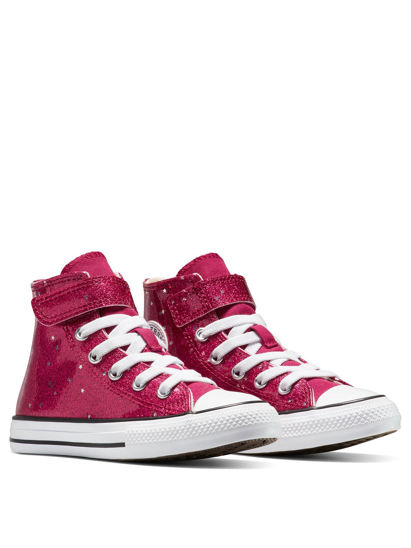 Converse Kids Chuck Taylor All Star Glitter Easy-On High Tops