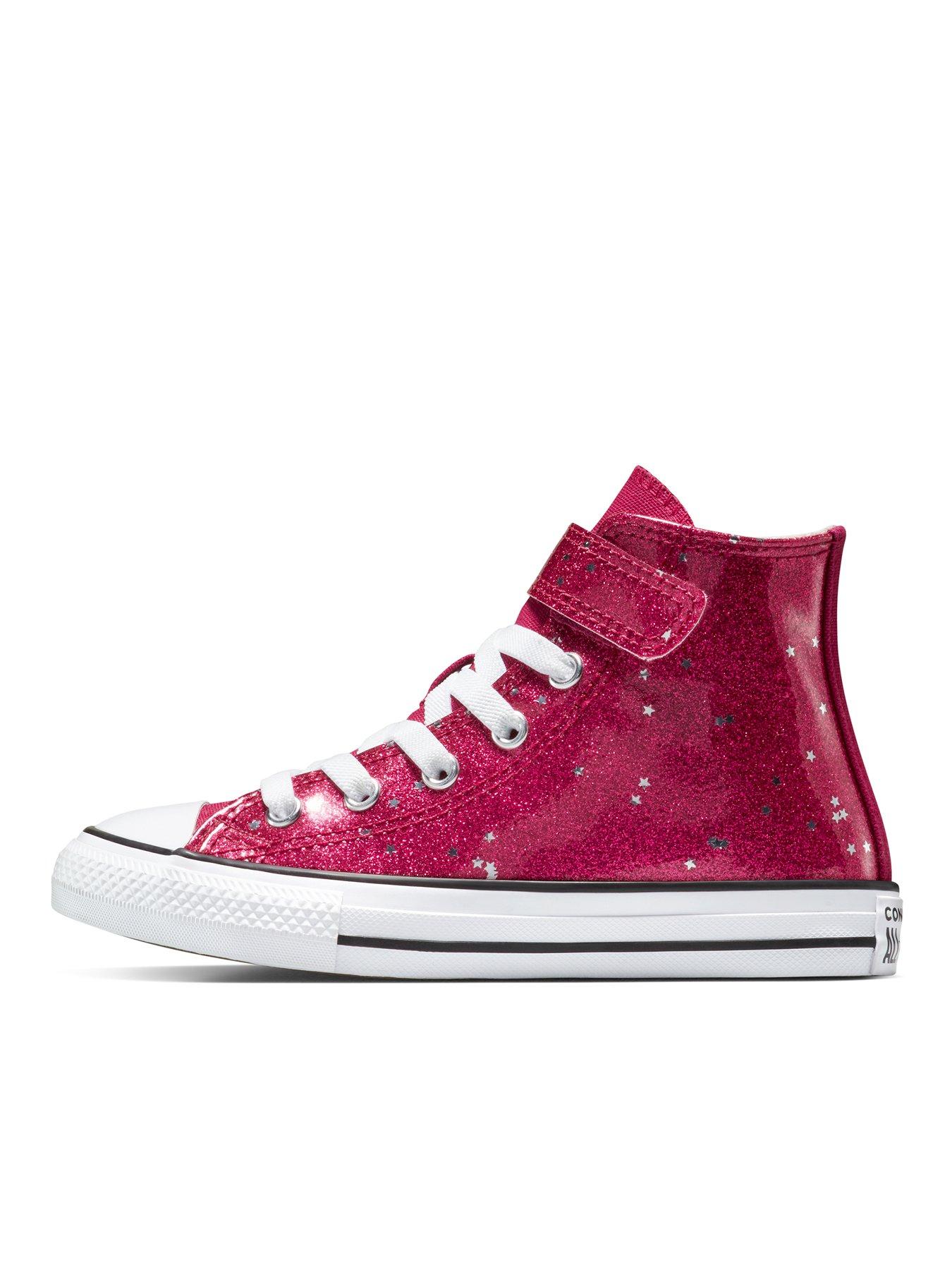 Converse Kids Chuck Taylor All Star Glitter Easy-On High Tops
