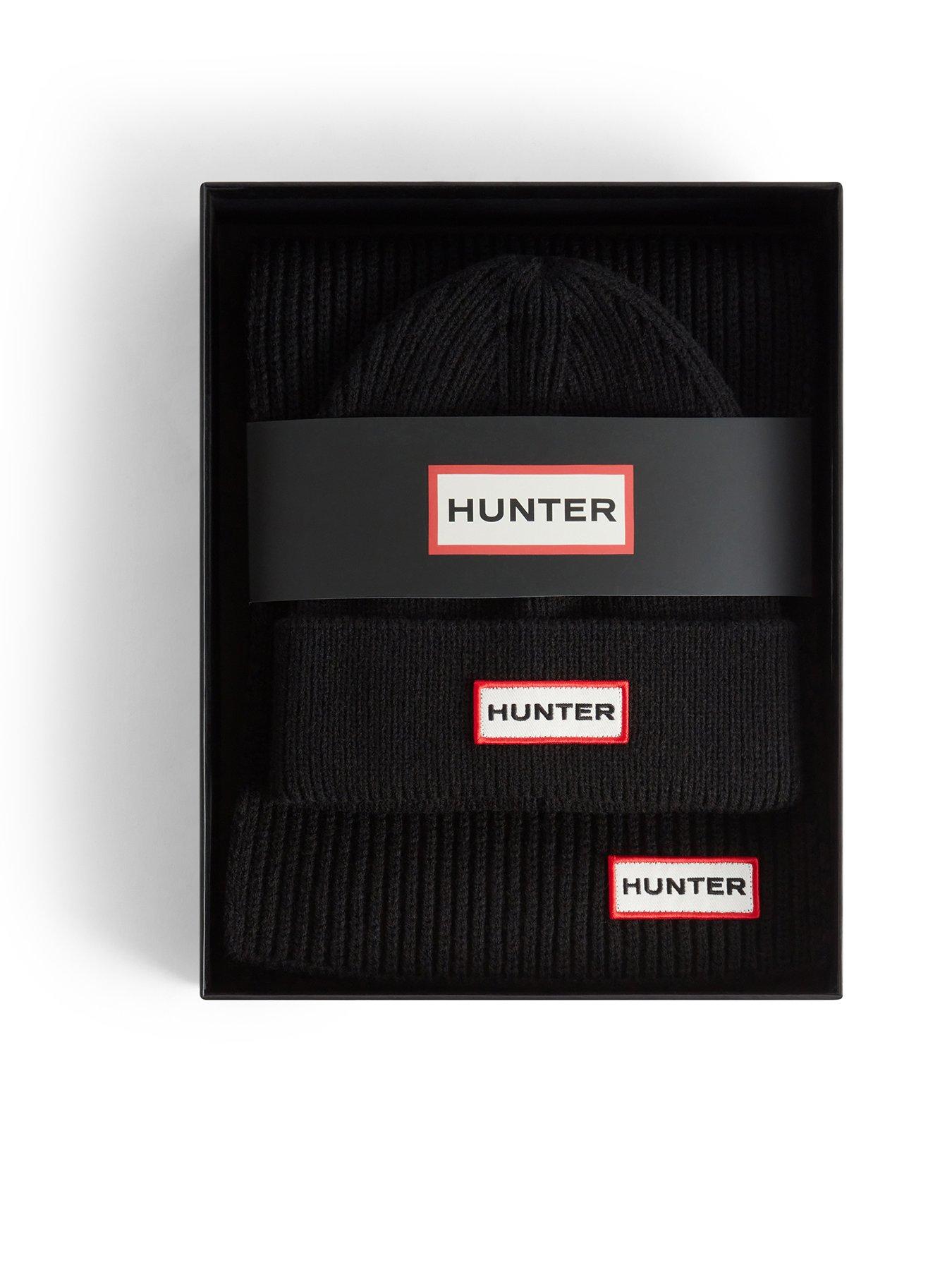 Hunter Jura Jura Cuff Beanie/Scarf Box Set - Black