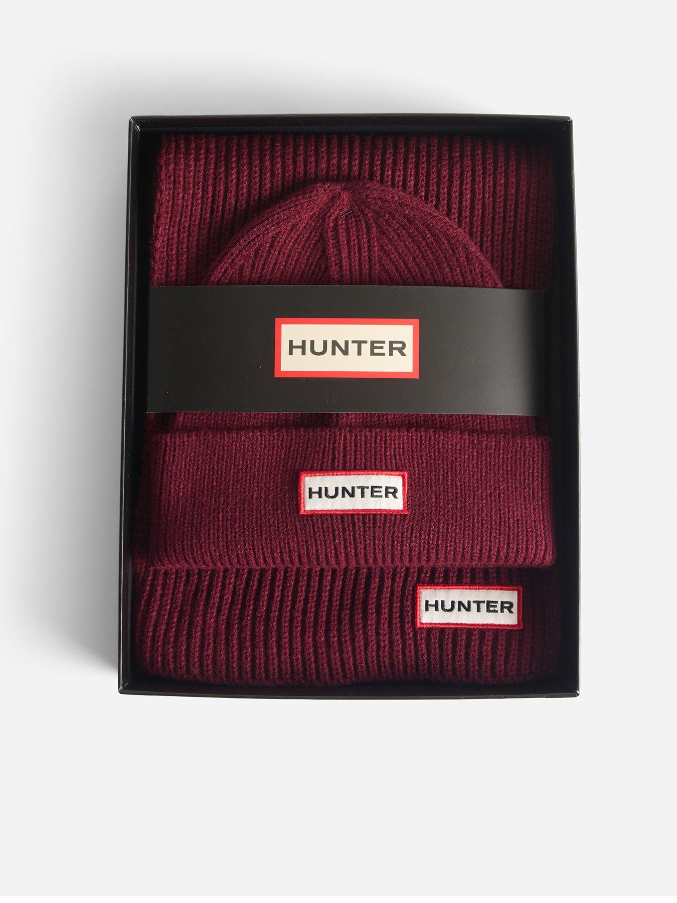 Hunter Jura Jura Cuff Beanie/Scarf Box Set - Merlot