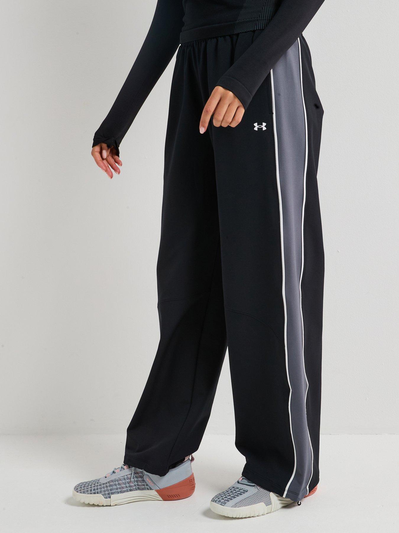 UNDER ARMOUR Womens Training Rival Woven Pants - Black