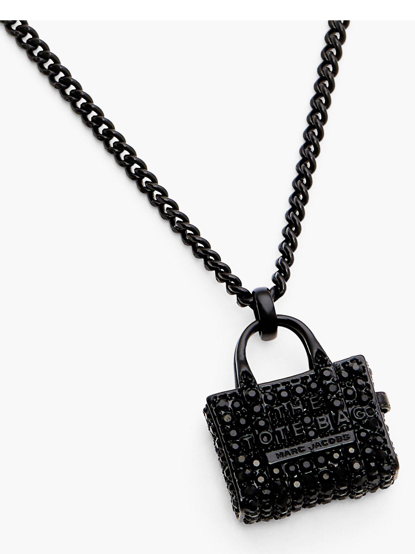 undefined Pave Tote Necklace