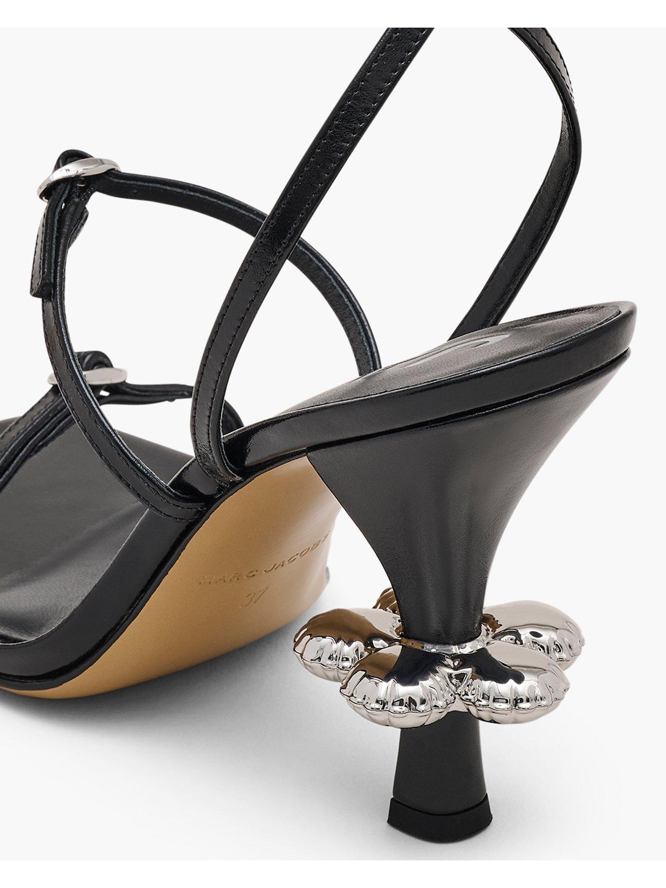 Image 6 of 6 of MARC JACOBS The Daisy Heel - Black